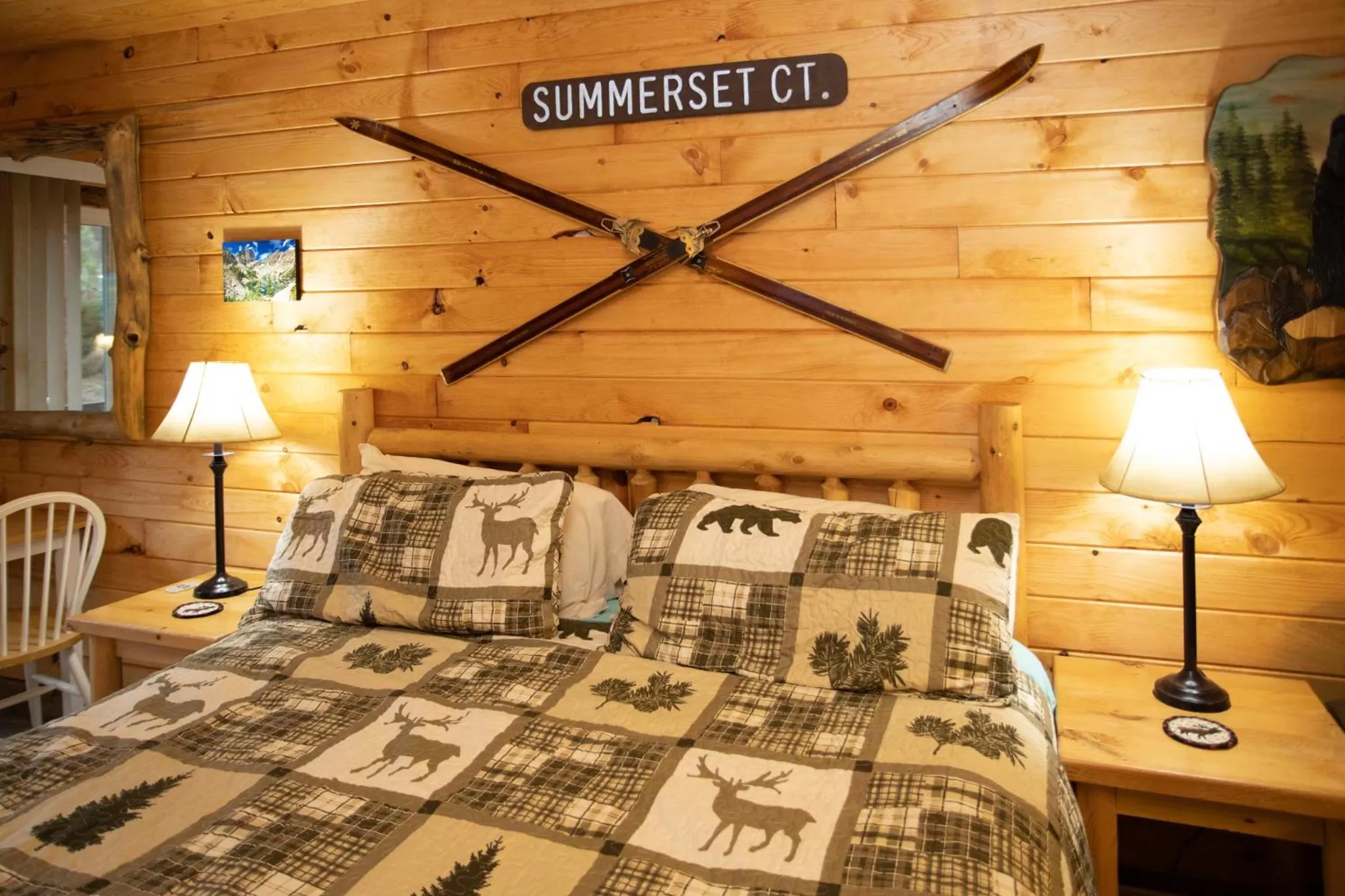 Bed in Nicky's Resort