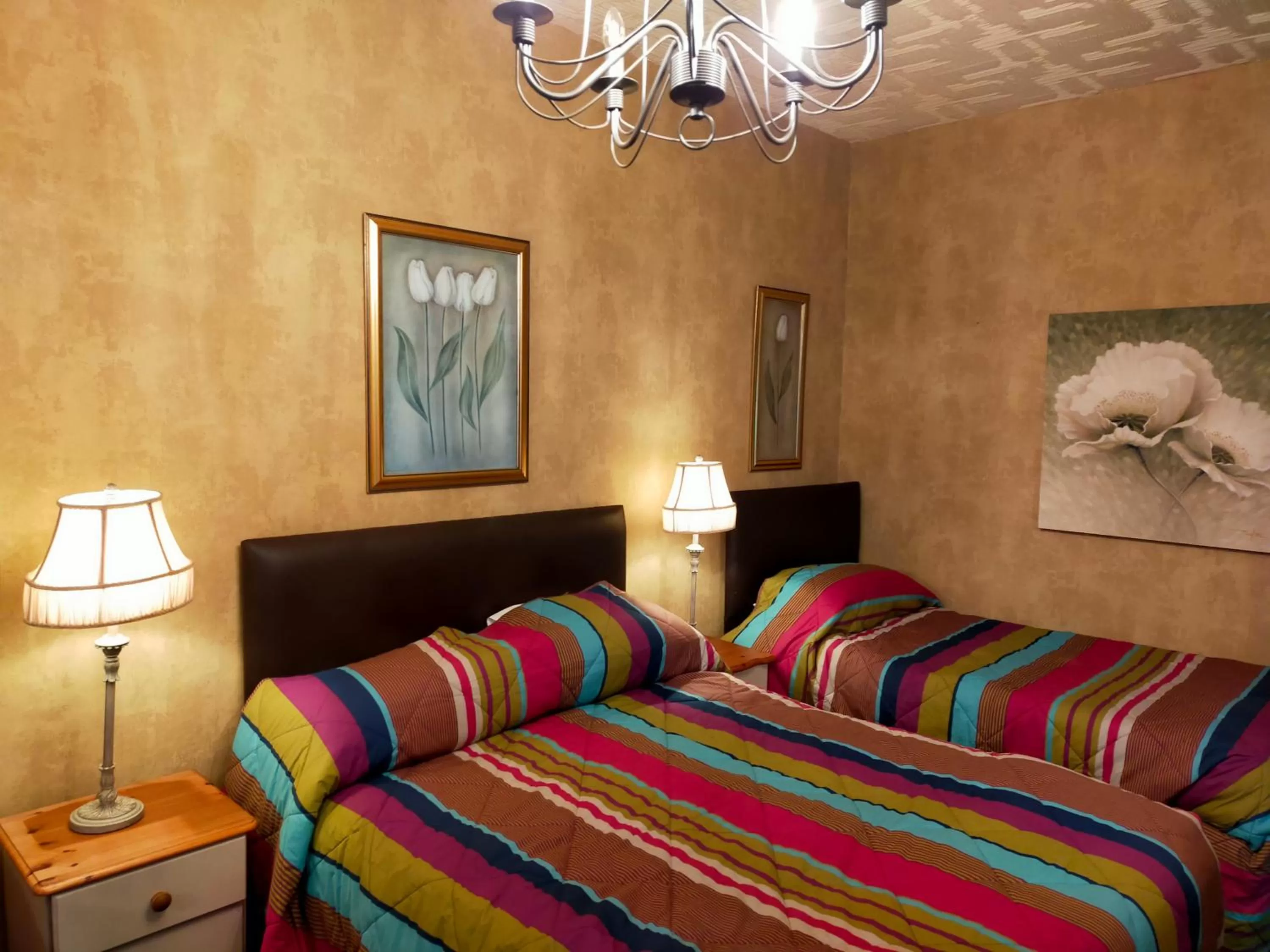 Bed in Hotel Babylon