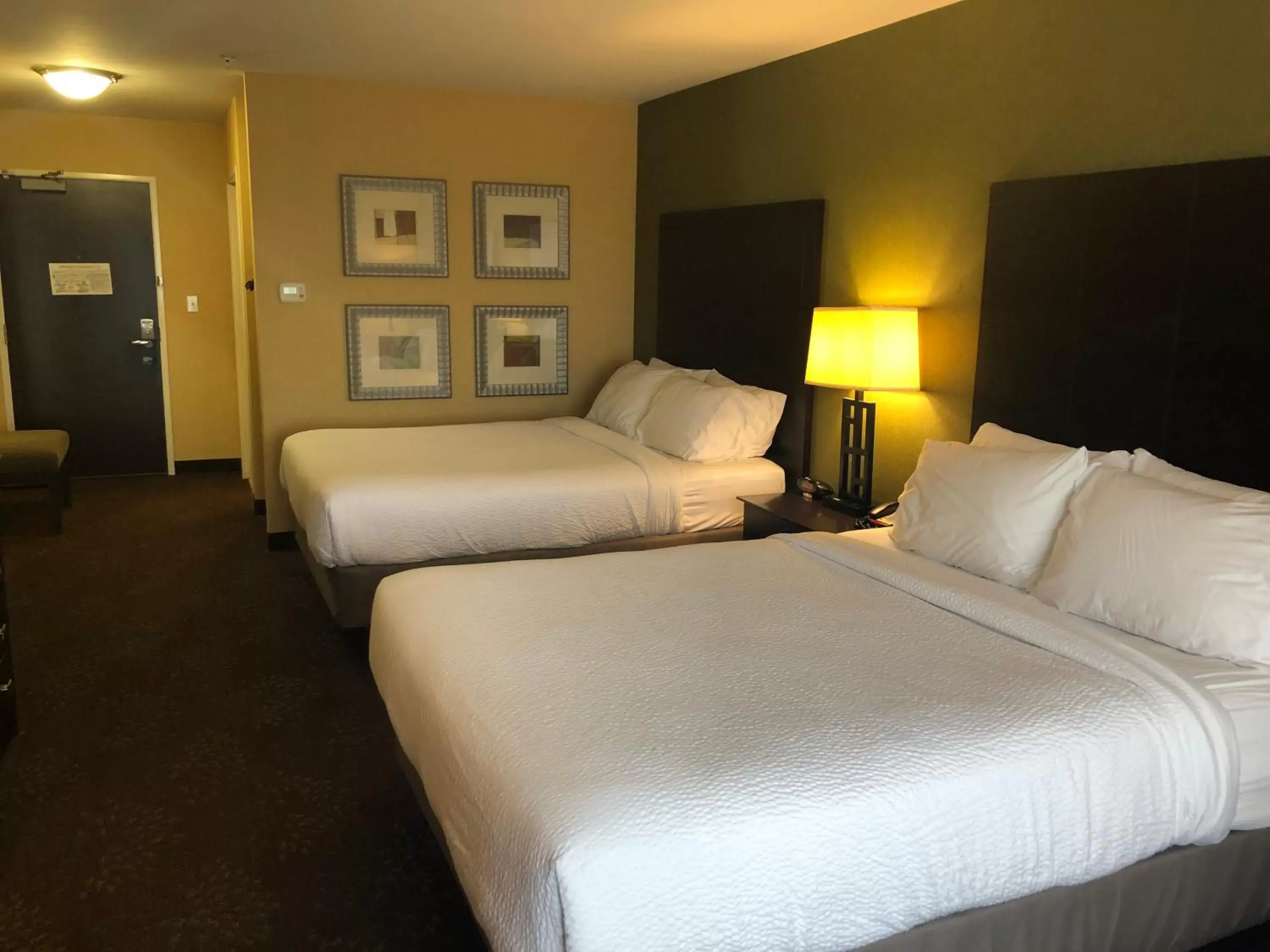 Bed in Holiday Inn Express Hotel & Suites Lansing-Dimondale, an IHG Hotel