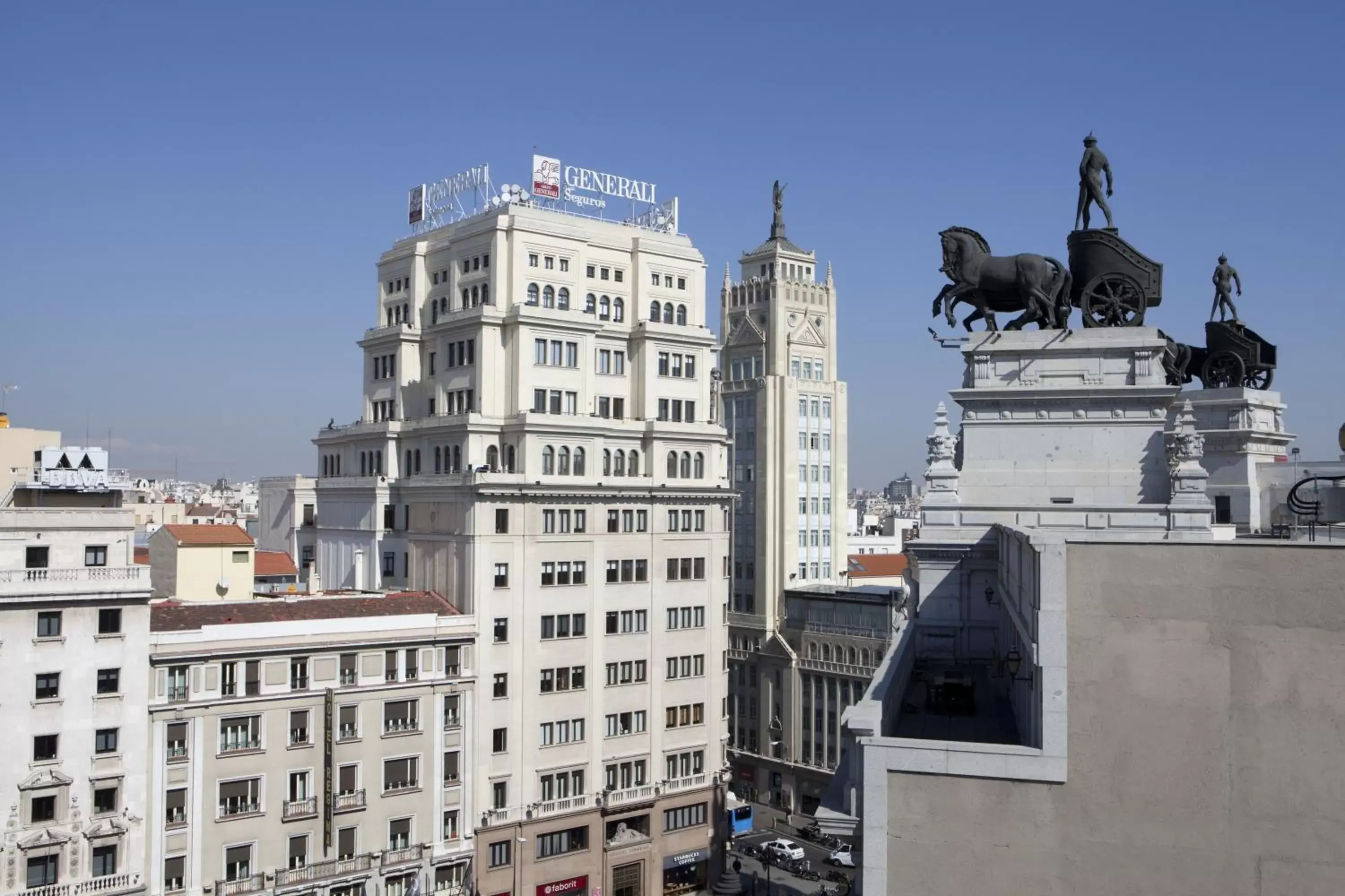 City view in Quatro Puerta del Sol