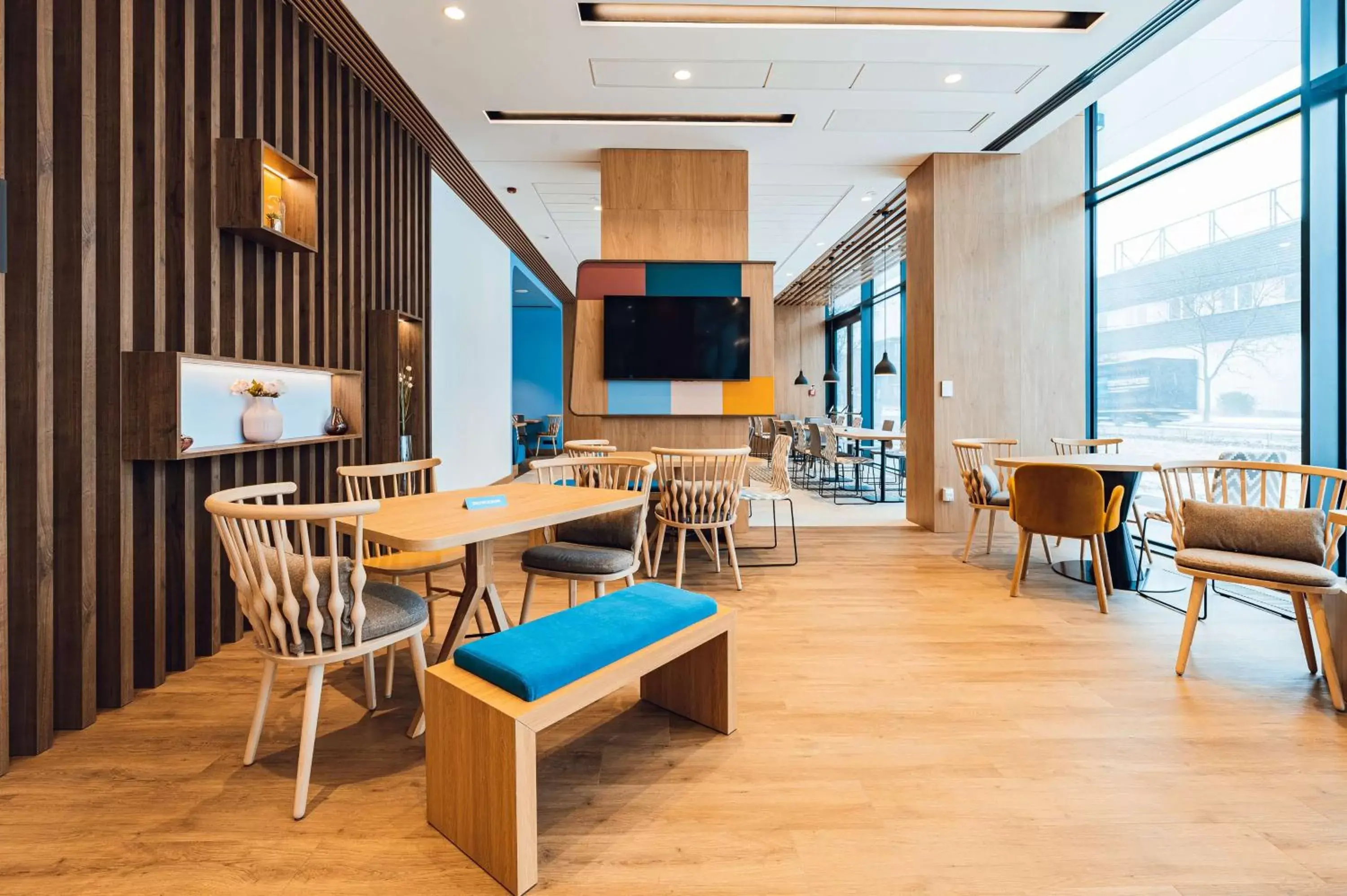 Dining area, Restaurant/Places to Eat in Hampton By Hilton Warsaw Reduta