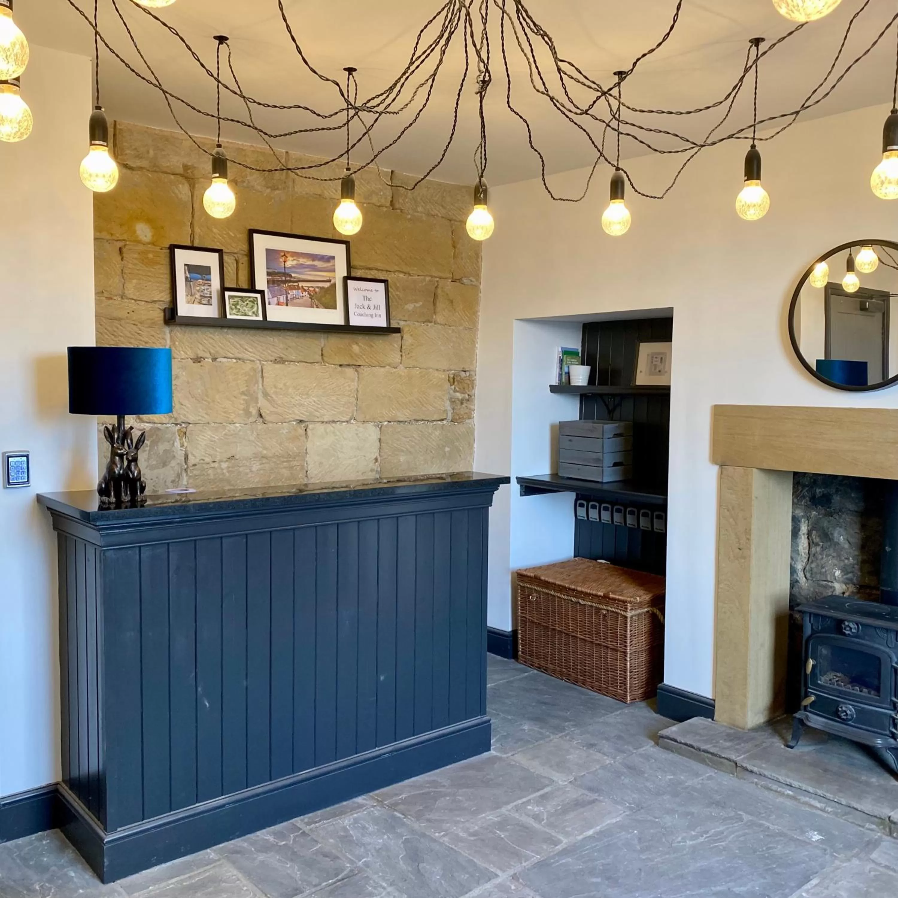 Lobby or reception in The Jack and Jill Coaching Inn