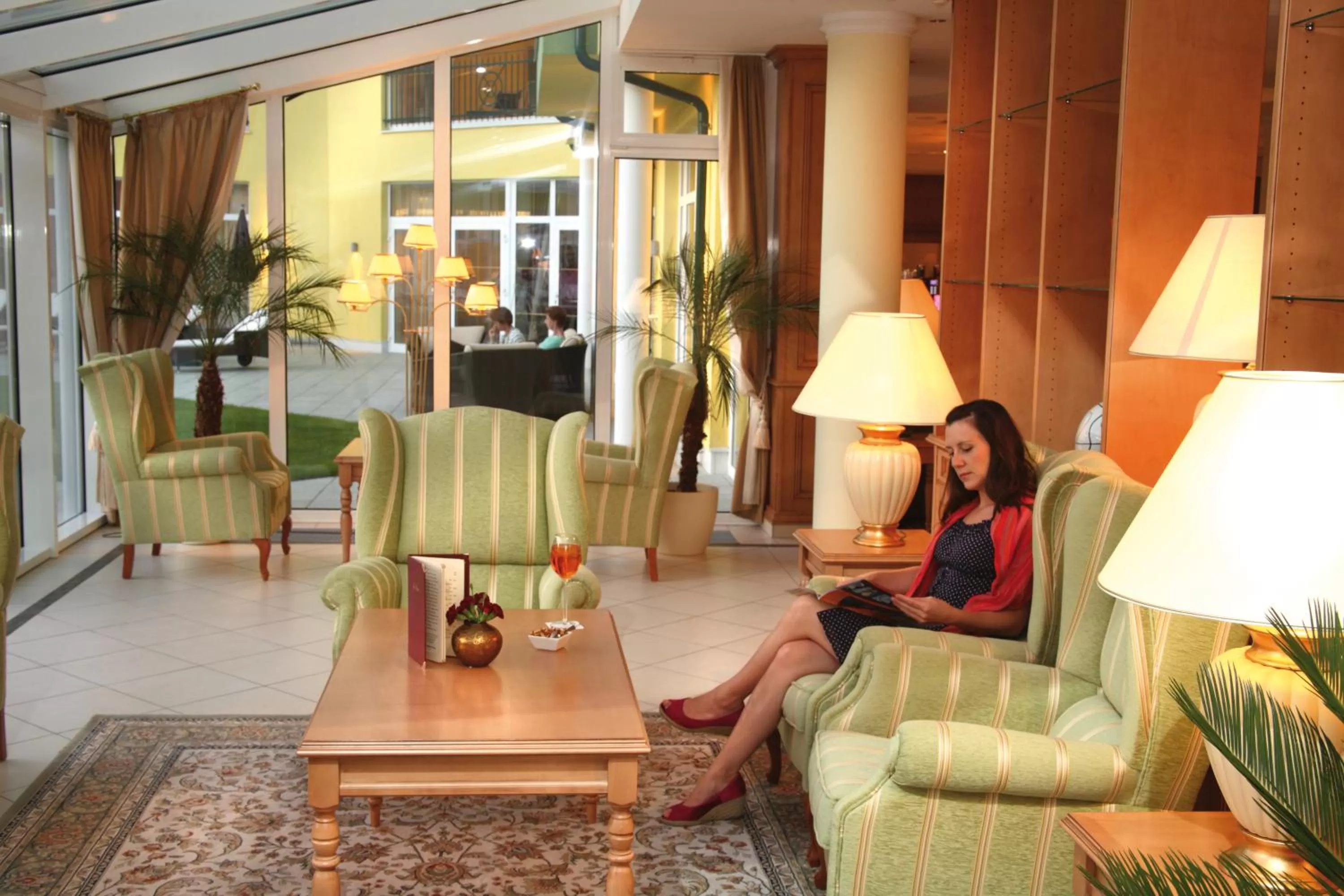 Lounge or bar in Parkhotel