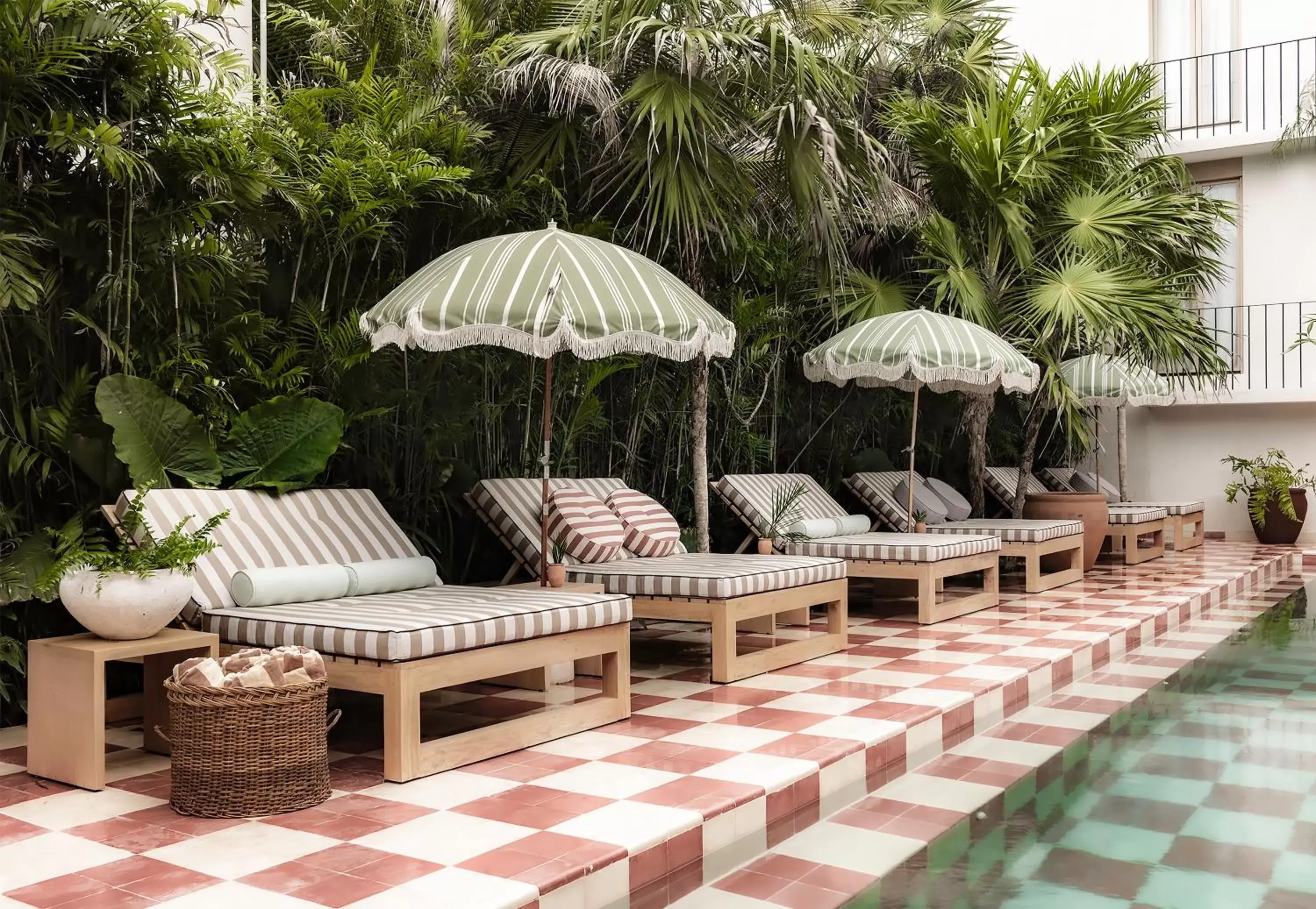 Patio in Hotel Panamera