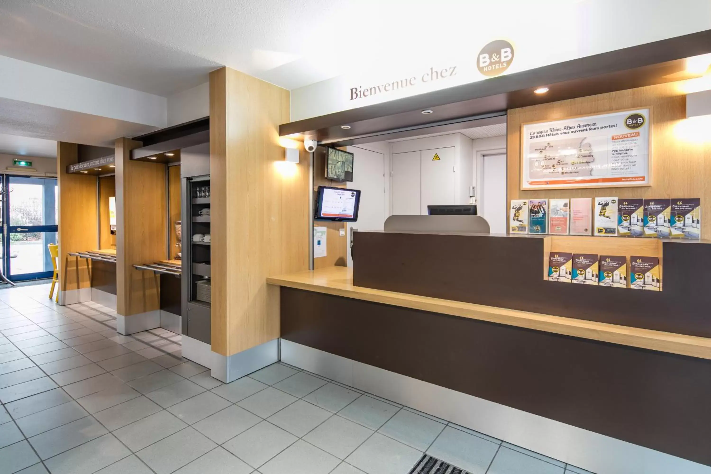 Lobby or reception, Lobby/Reception in B&B HOTEL Grenoble Université