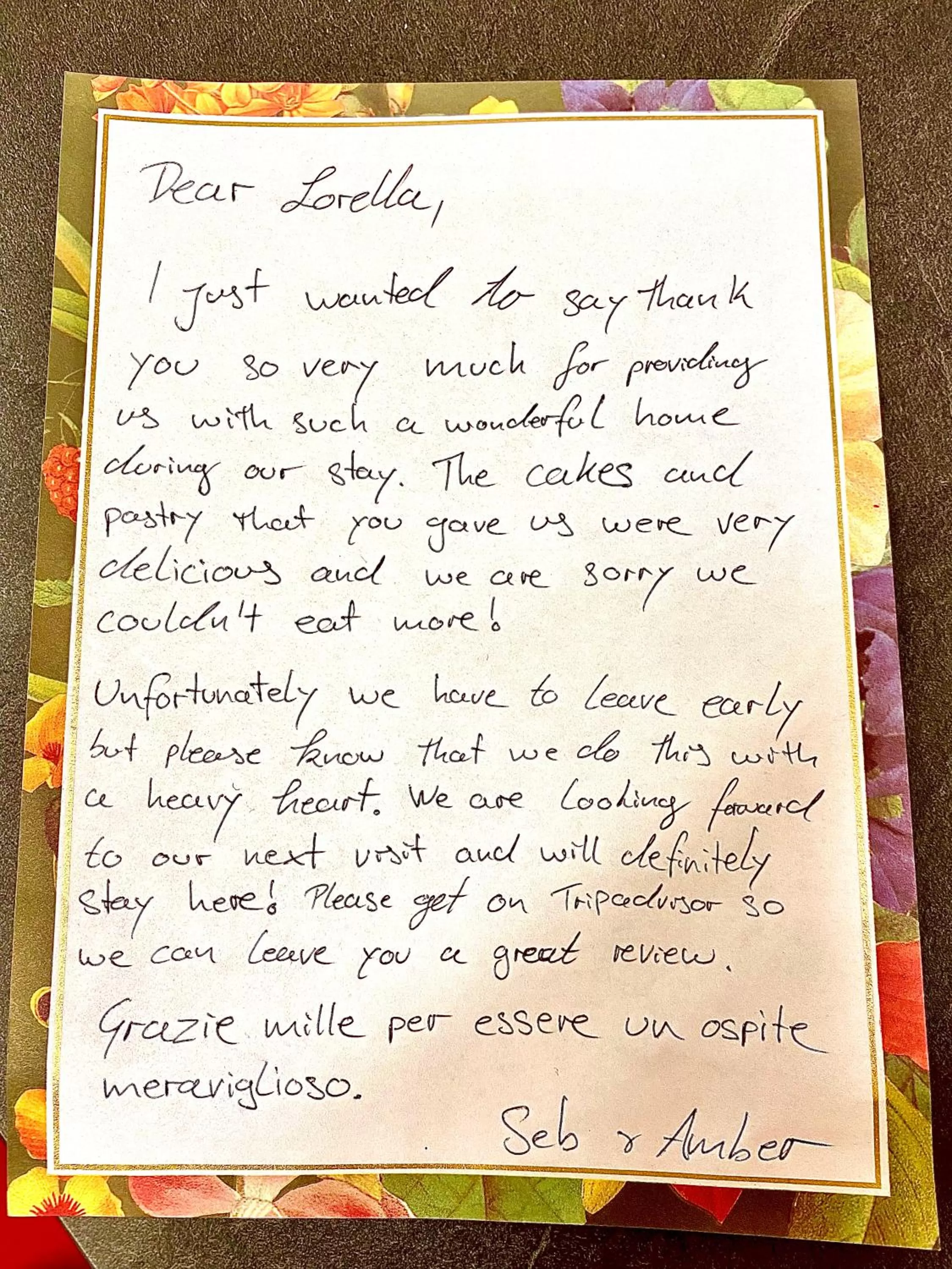 Breakfast in B&B Terrazza Sul Borgo