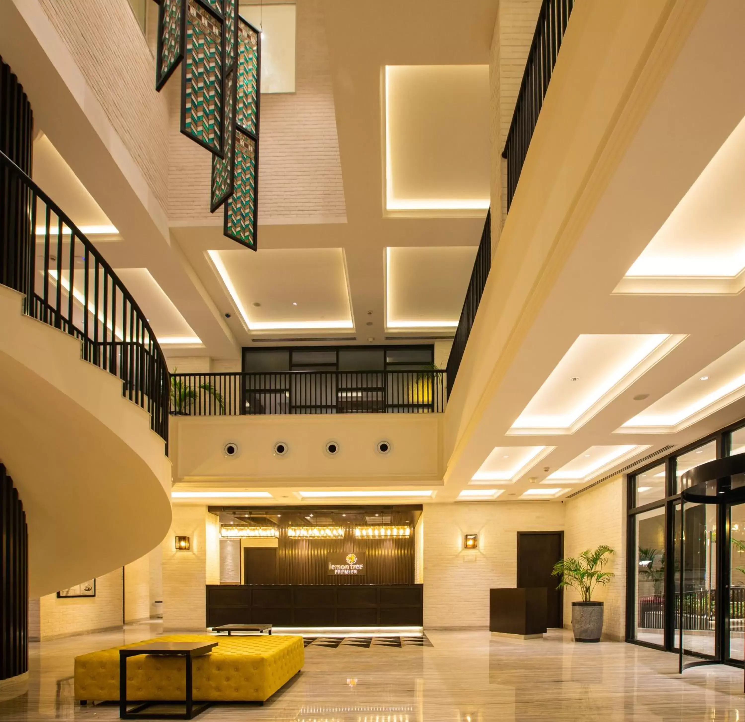 Lobby or reception, Lobby/Reception in Lemon Tree Premier City Center Pune