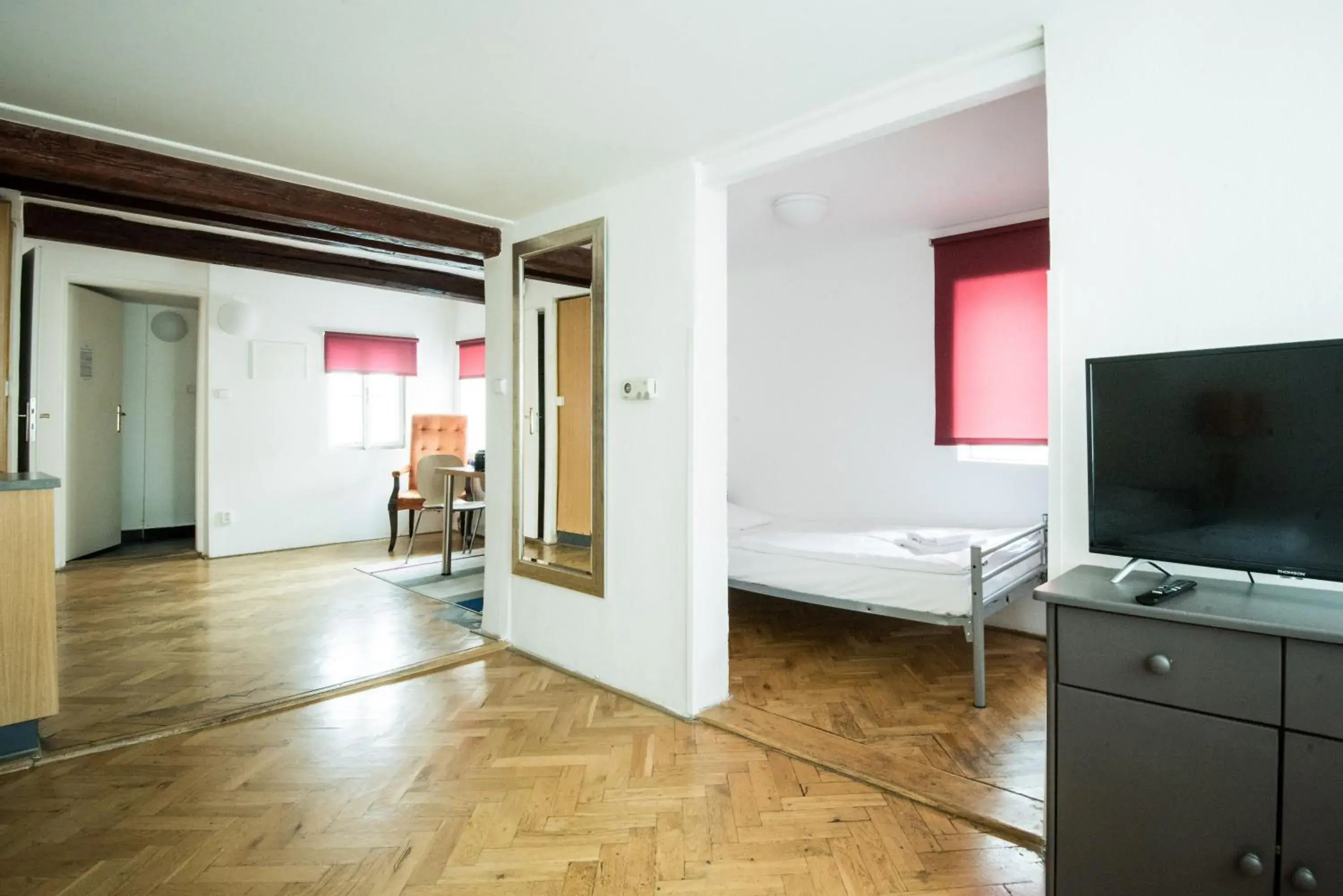 TV/Entertainment Center in Charles Bridge Hostel & Apartments