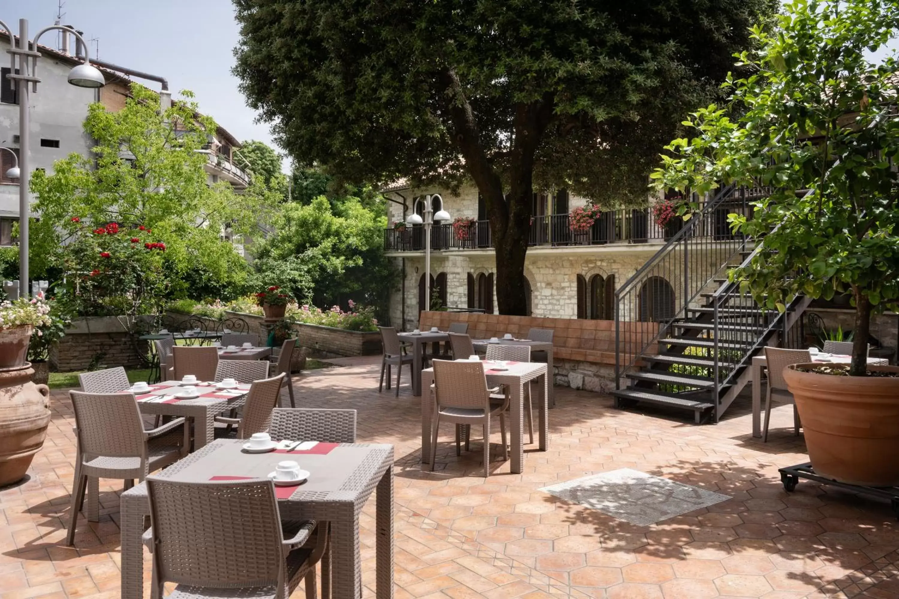 Garden, Restaurant/Places to Eat in Hotel San Marco