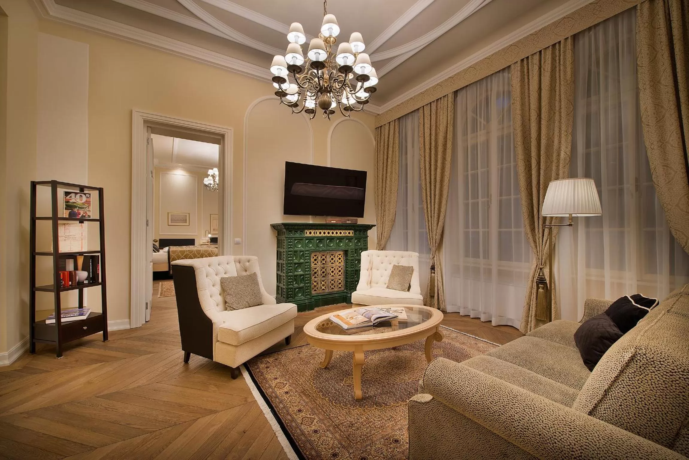 Living room in Wilson Palace by LOFT