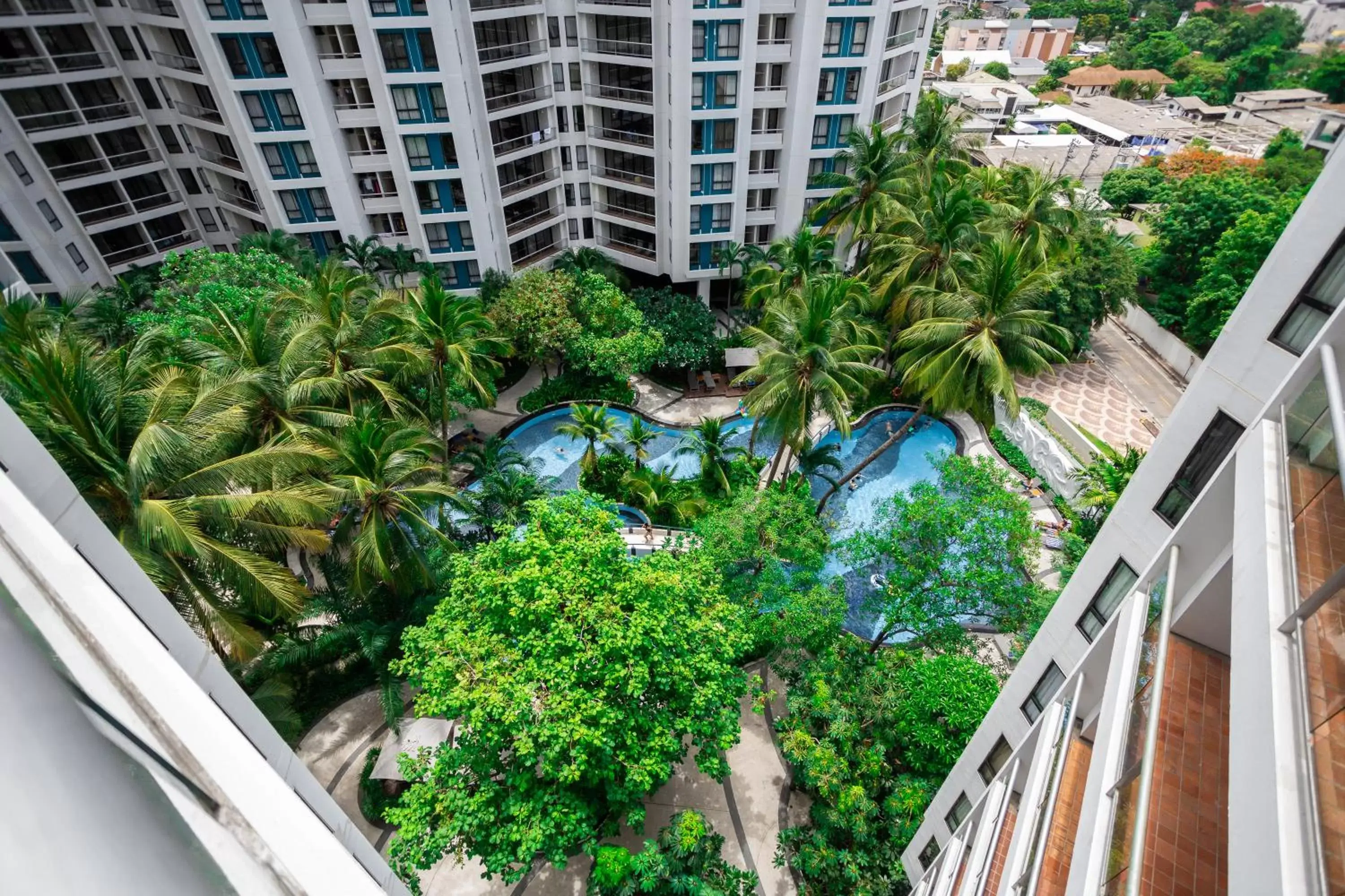 View (from property/room), Pool View in Chatrium Residence Sathon Bangkok