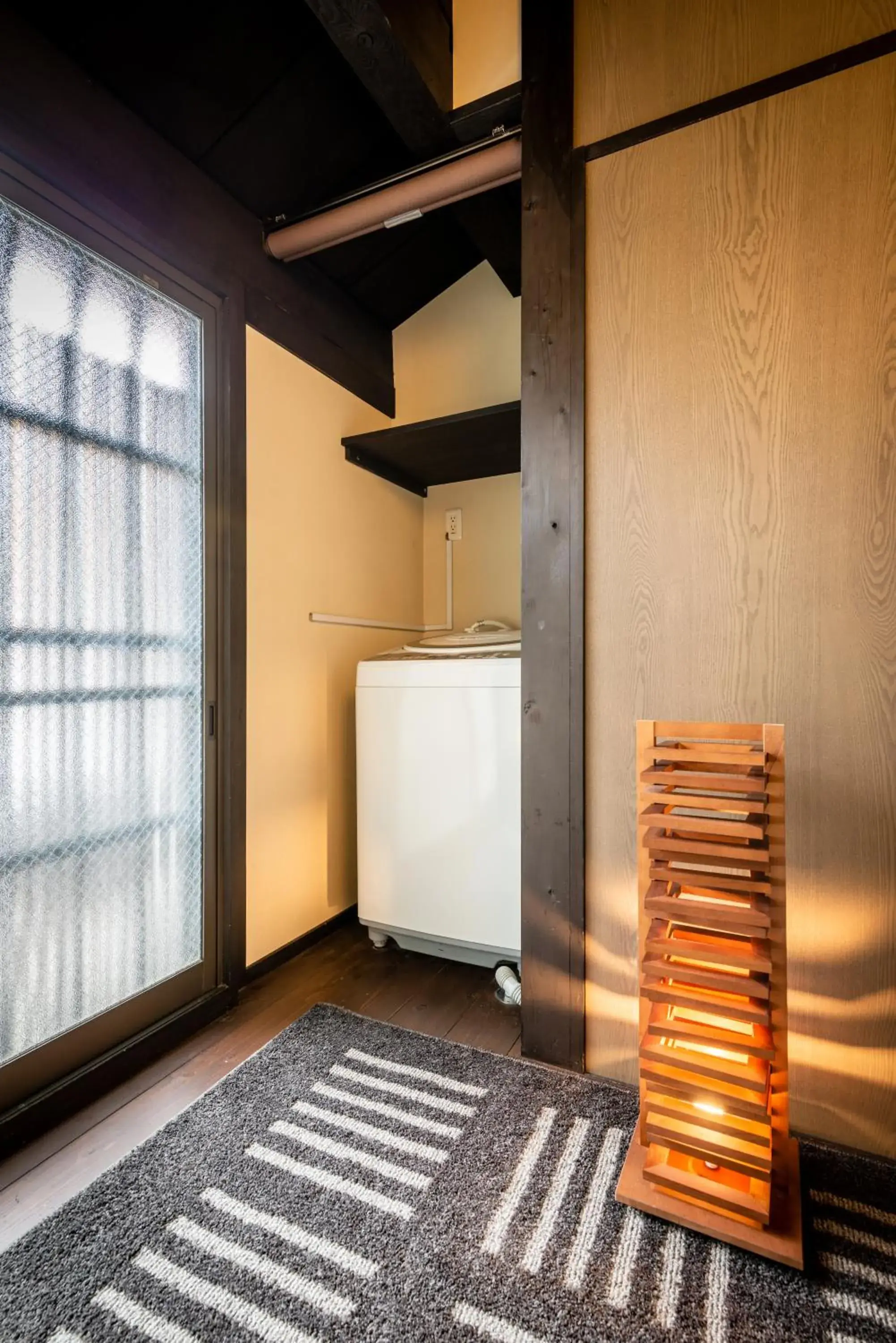 washing machine in Kohaku an Machiya House