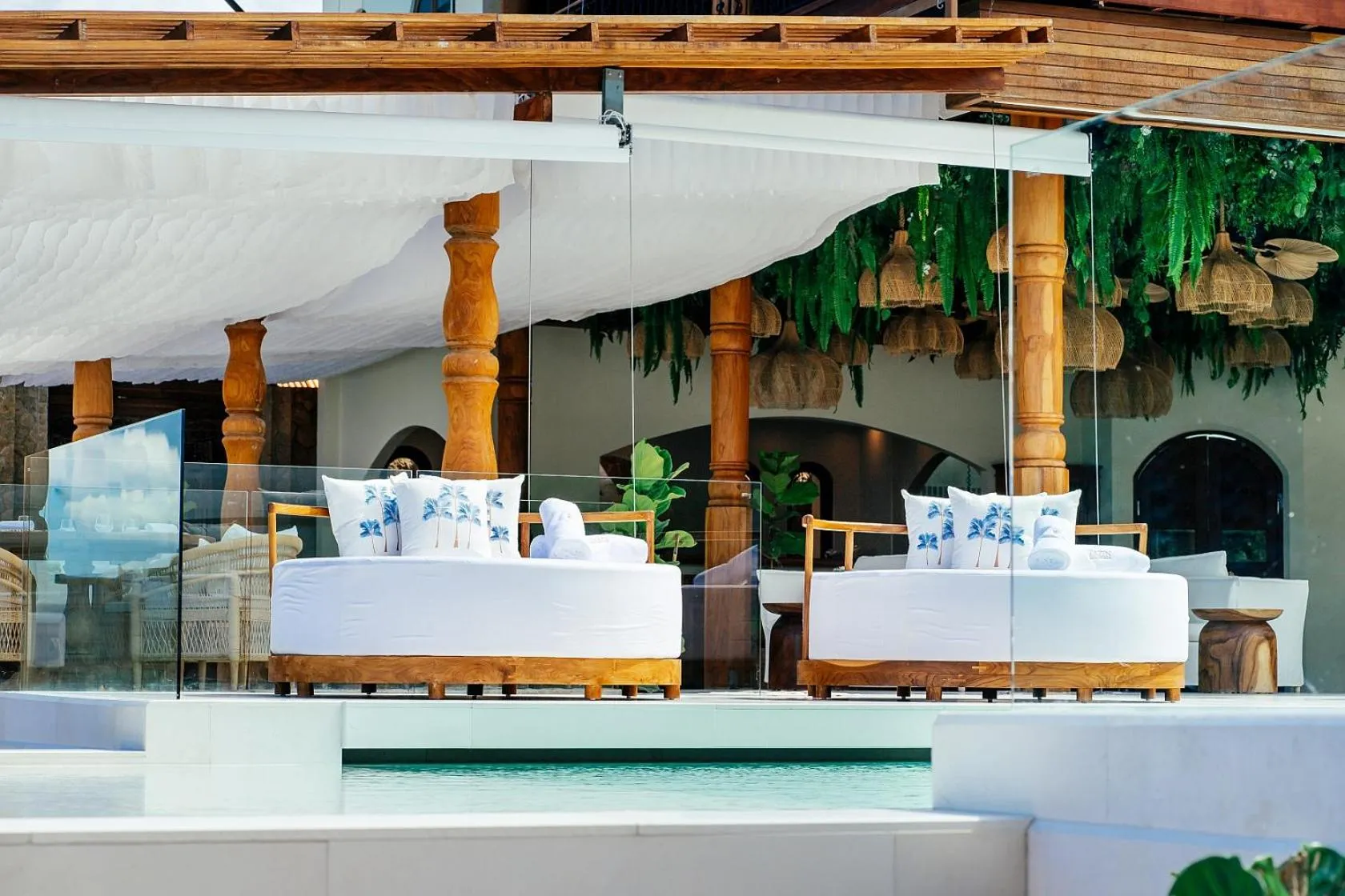 Decorative detail in Zazen Boutique Resort & Spa