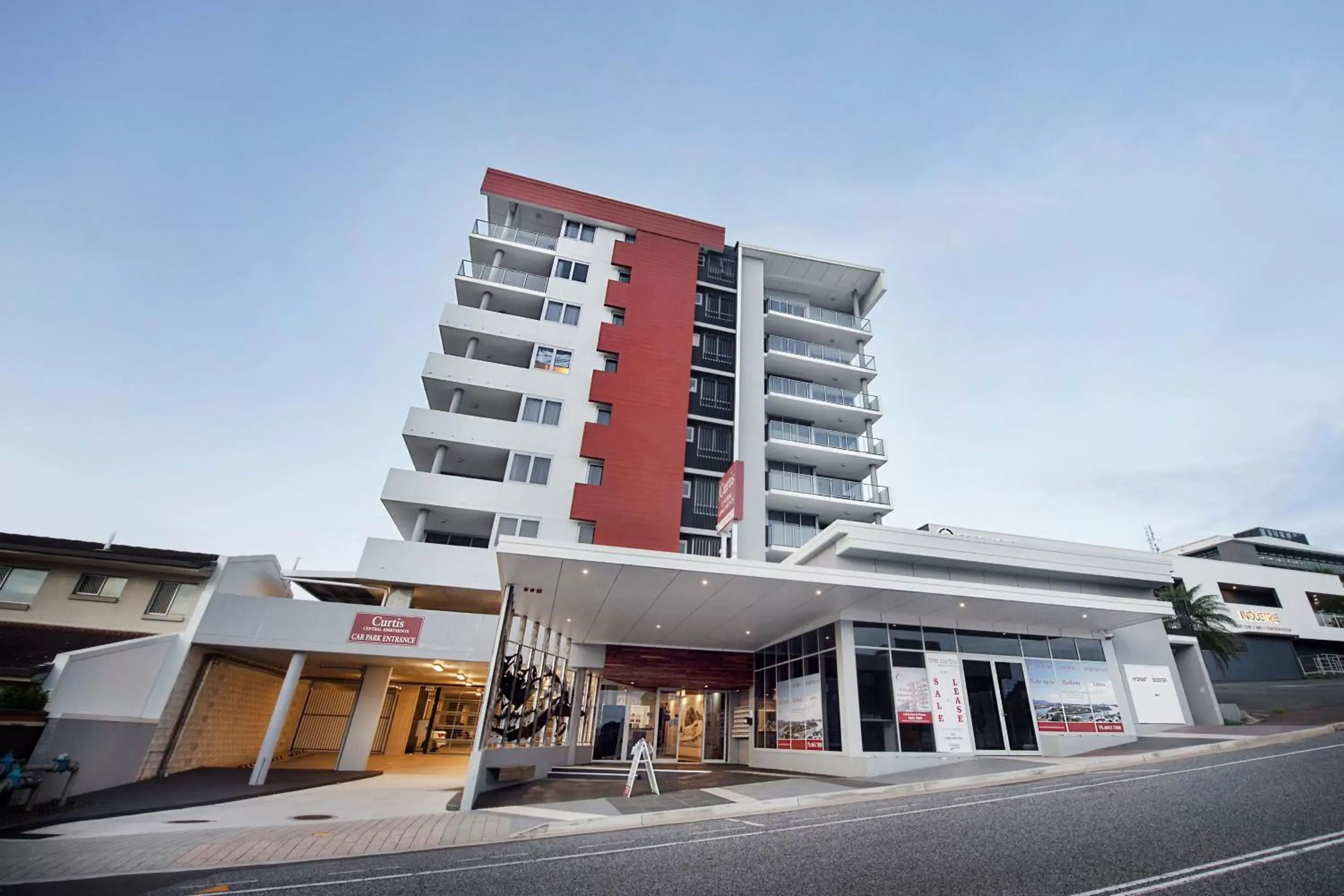 Facade/entrance, Property Building in Curtis Central Apartments