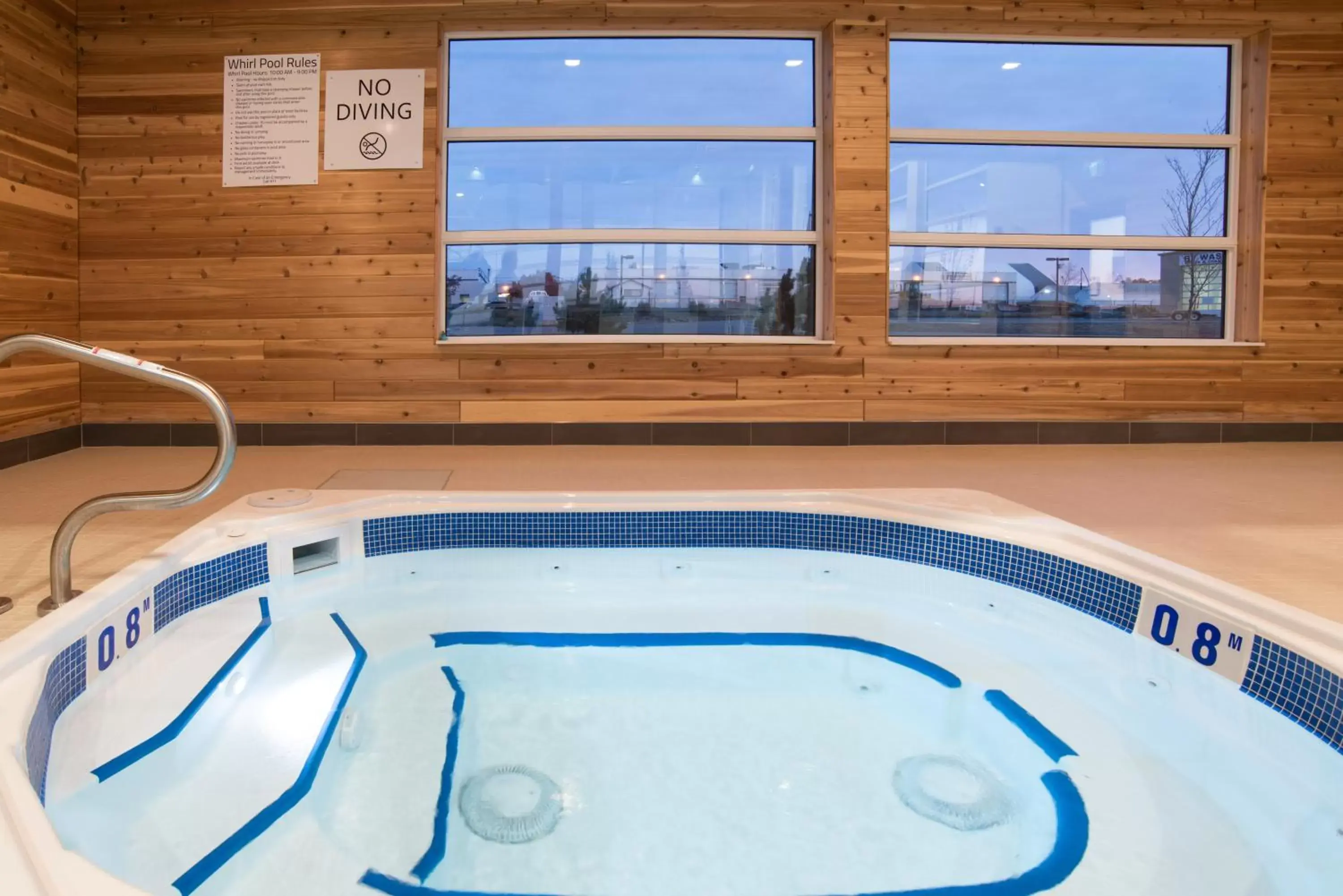 Swimming pool in Holiday Inn Express & Suites - North Battleford, an IHG Hotel