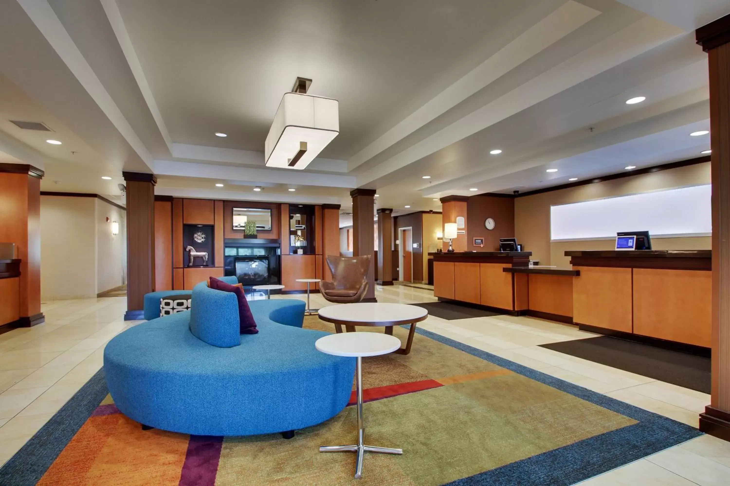 Lobby or reception, Lobby/Reception in Fairfield Inn & Suites by Marriott Ottawa Starved Rock Area