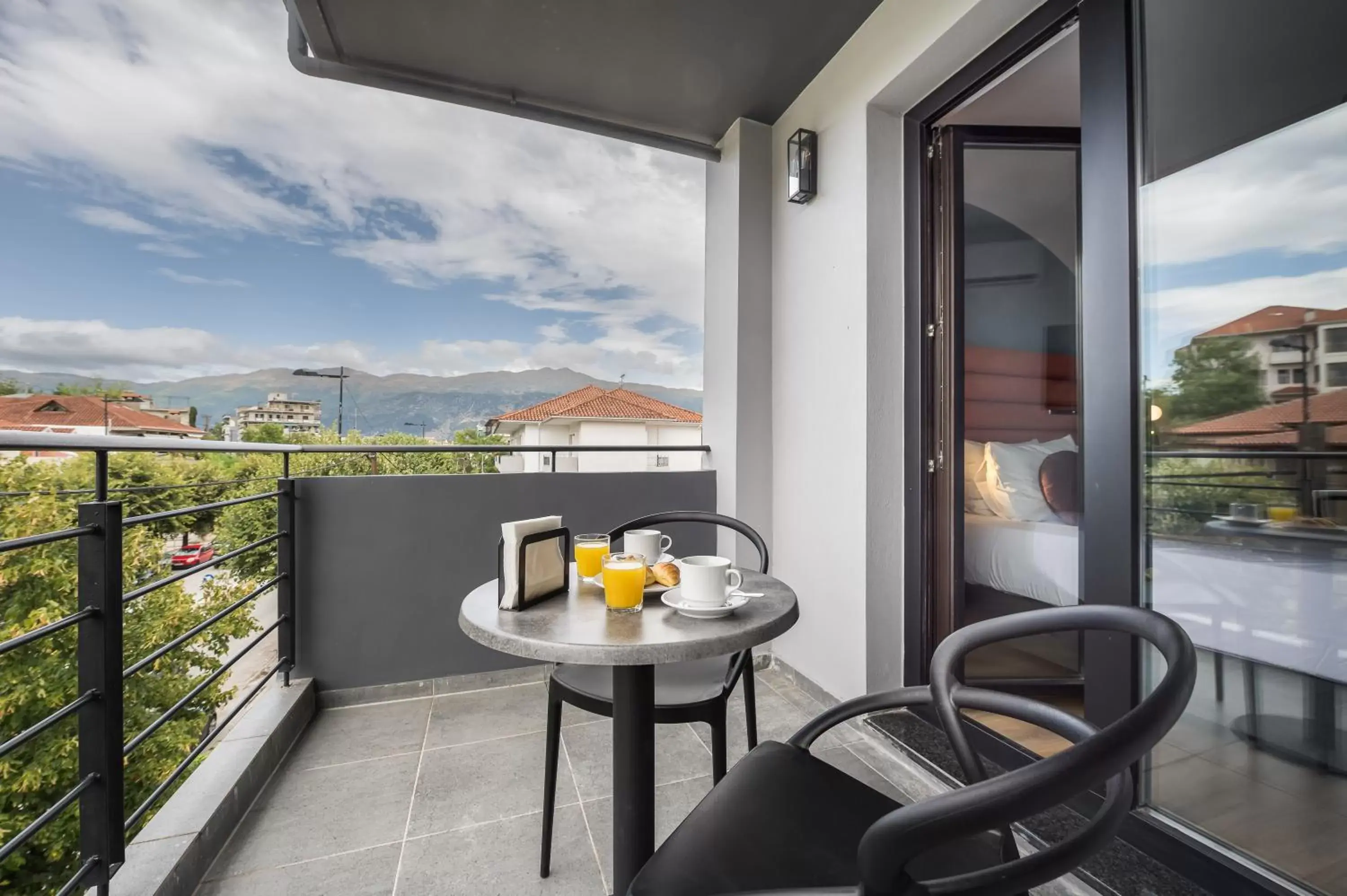 Balcony/Terrace in Centro Hotel Ioannina