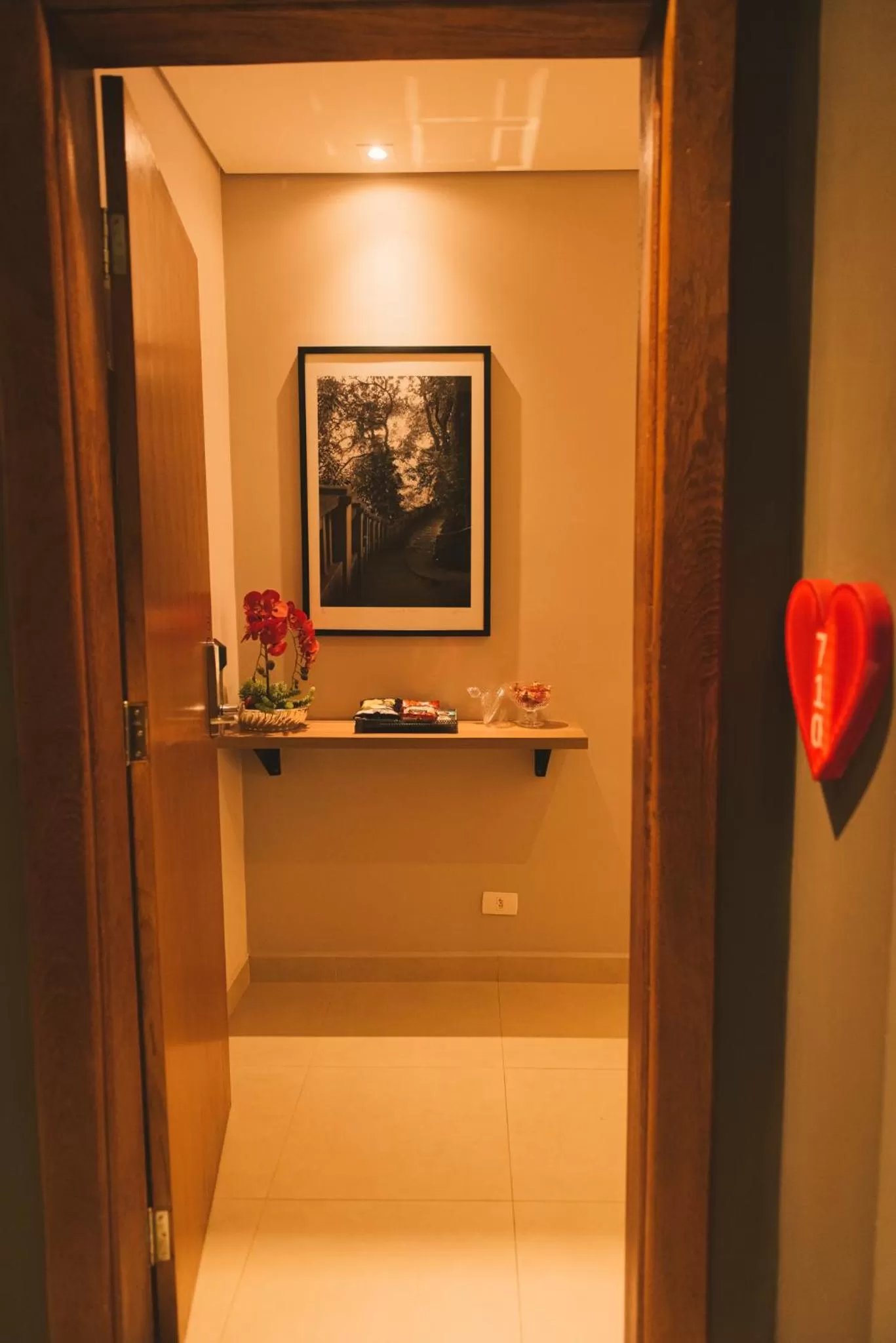 Decorative detail in Occitano Apart Hotel