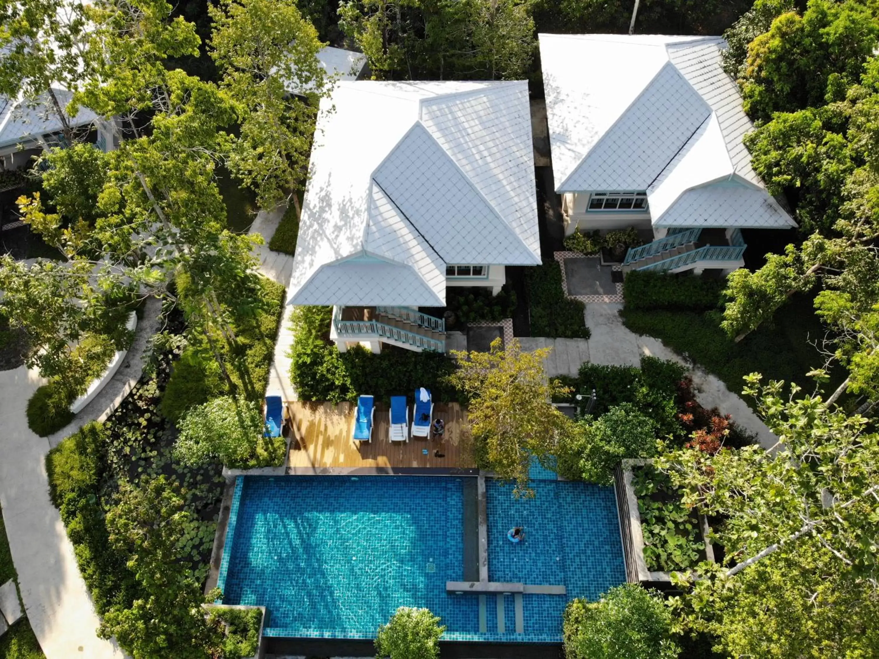 Bird's eye view, Bird's-eye View in Na Sook Resort