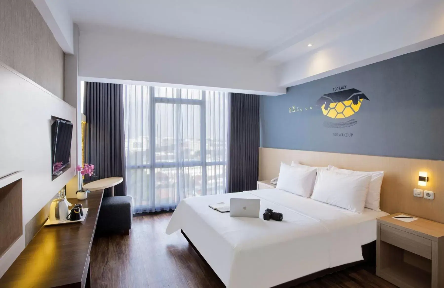 Bed in ROOMS INC d'botanica Bandung Bed in ROOMS INC d'botanica Bandung