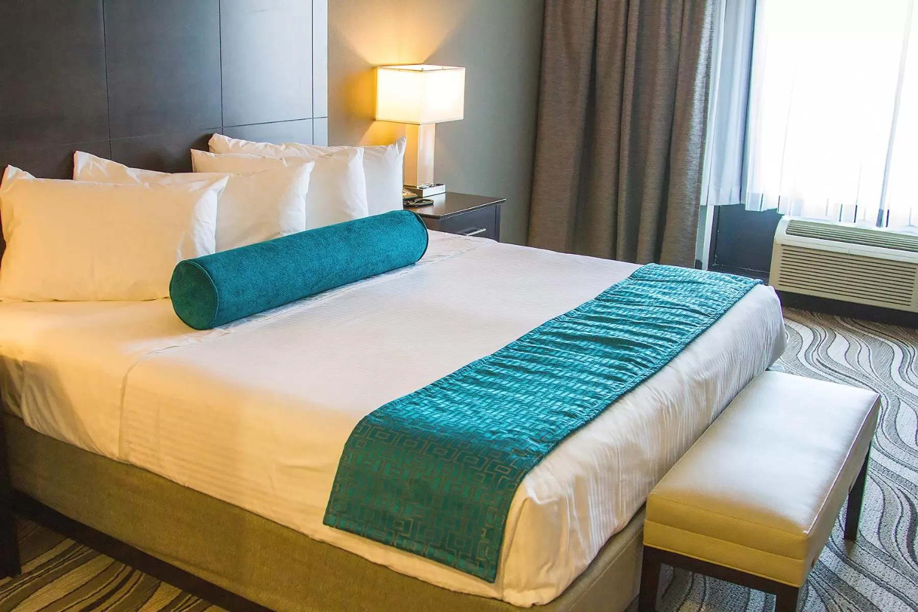 Bed in River Bend Casino & Hotel