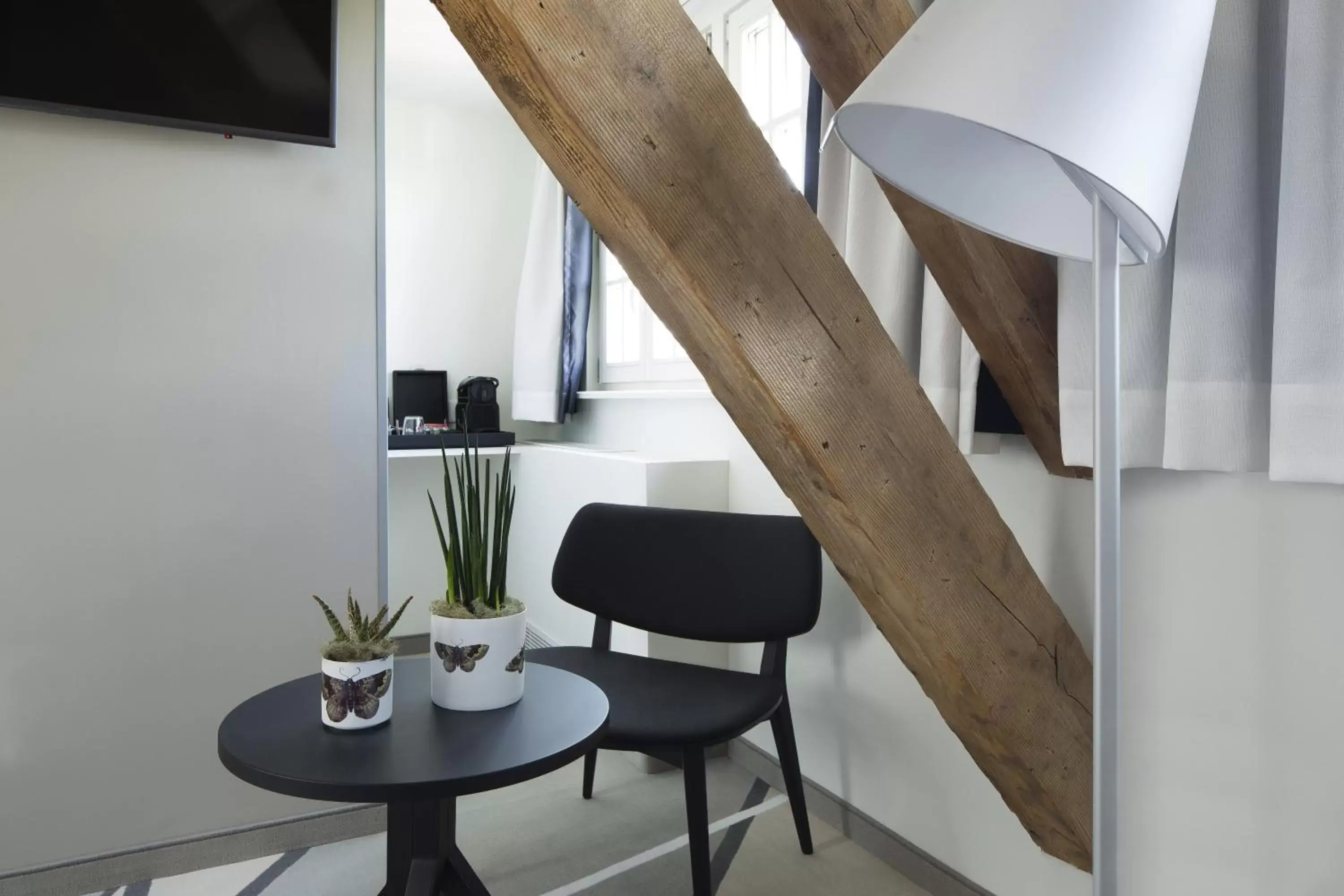 Decorative detail, Seating Area in Boutique Hotel Des XV