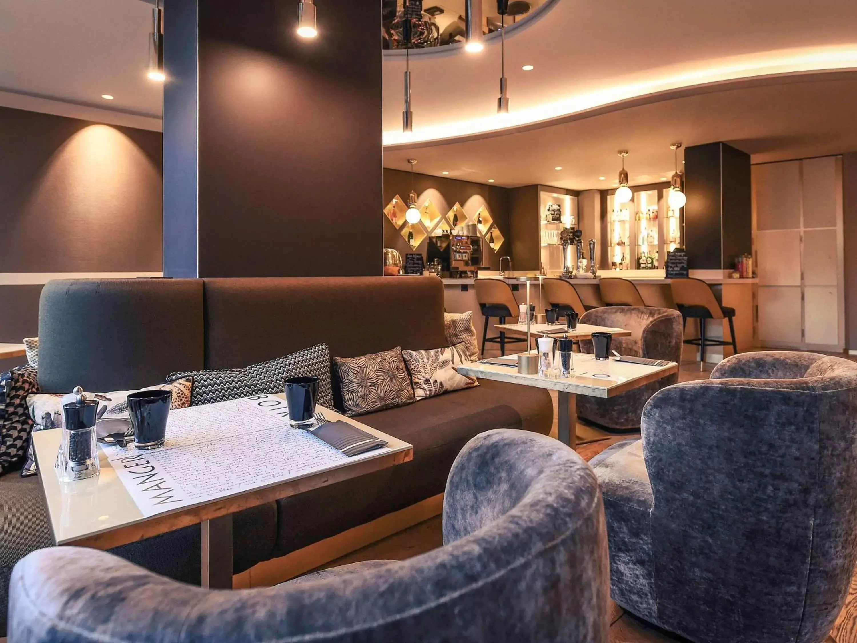 Lounge or bar, Restaurant/Places to Eat in Mercure Dijon Centre Clemenceau