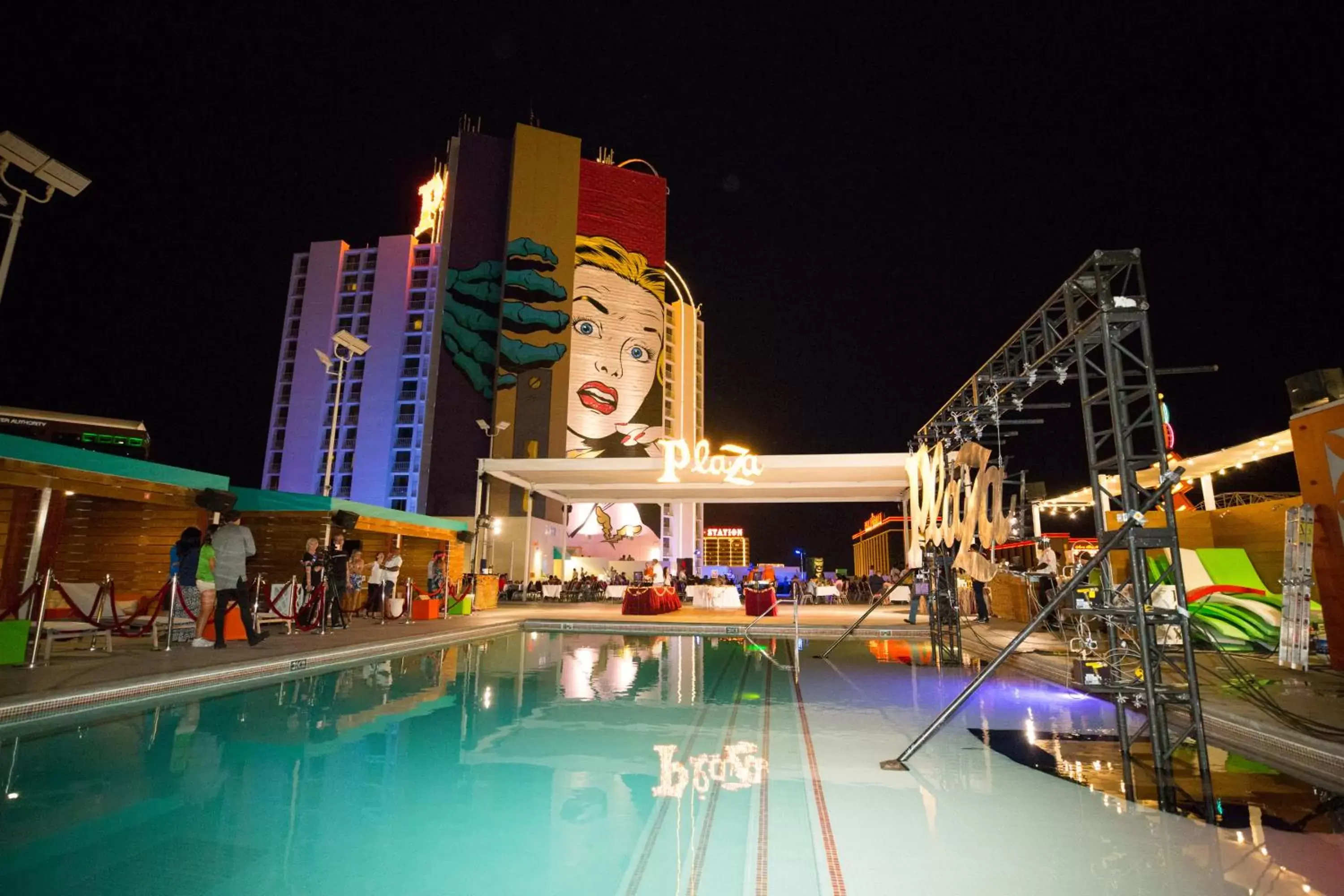 Swimming Pool in Plaza Hotel & Casino