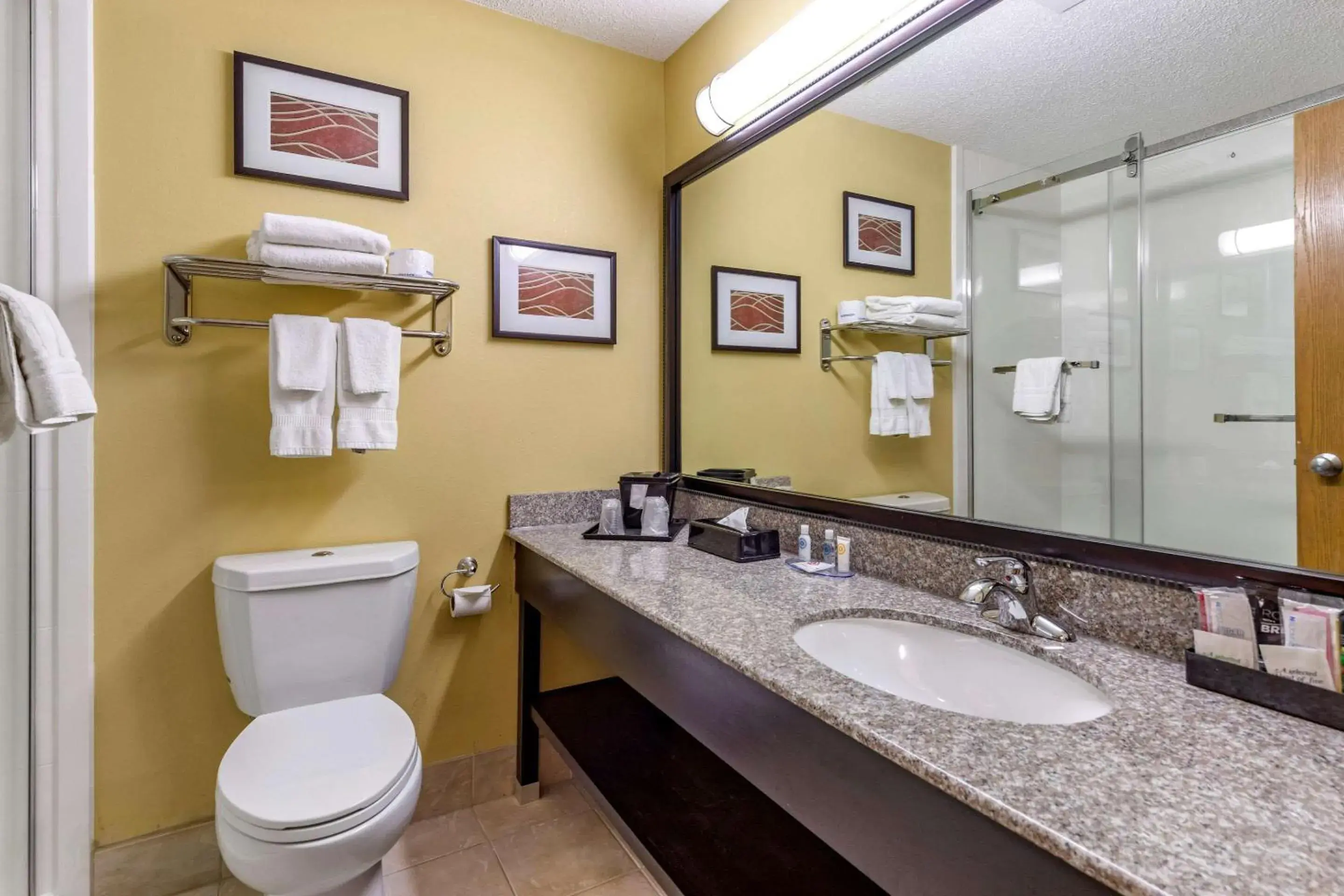 Photo of the whole room, Bathroom in Comfort Inn & Suites ATX North