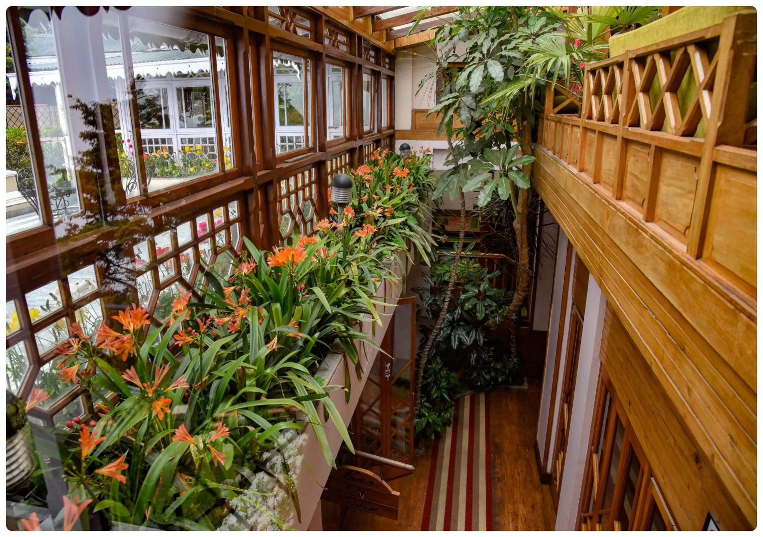 Balcony/Terrace in Cedar Inn