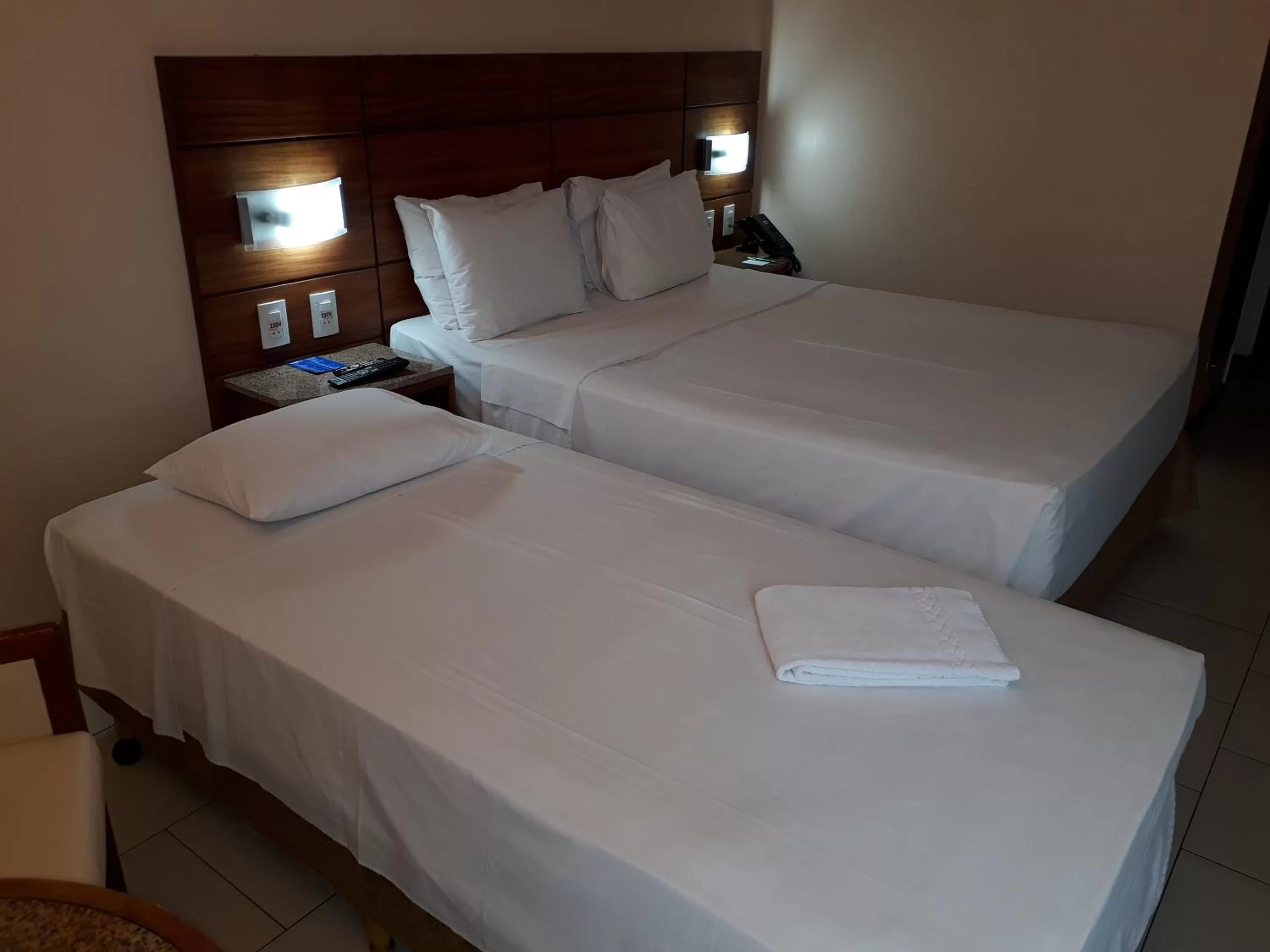 Bed in Hotel Princesa Louçã