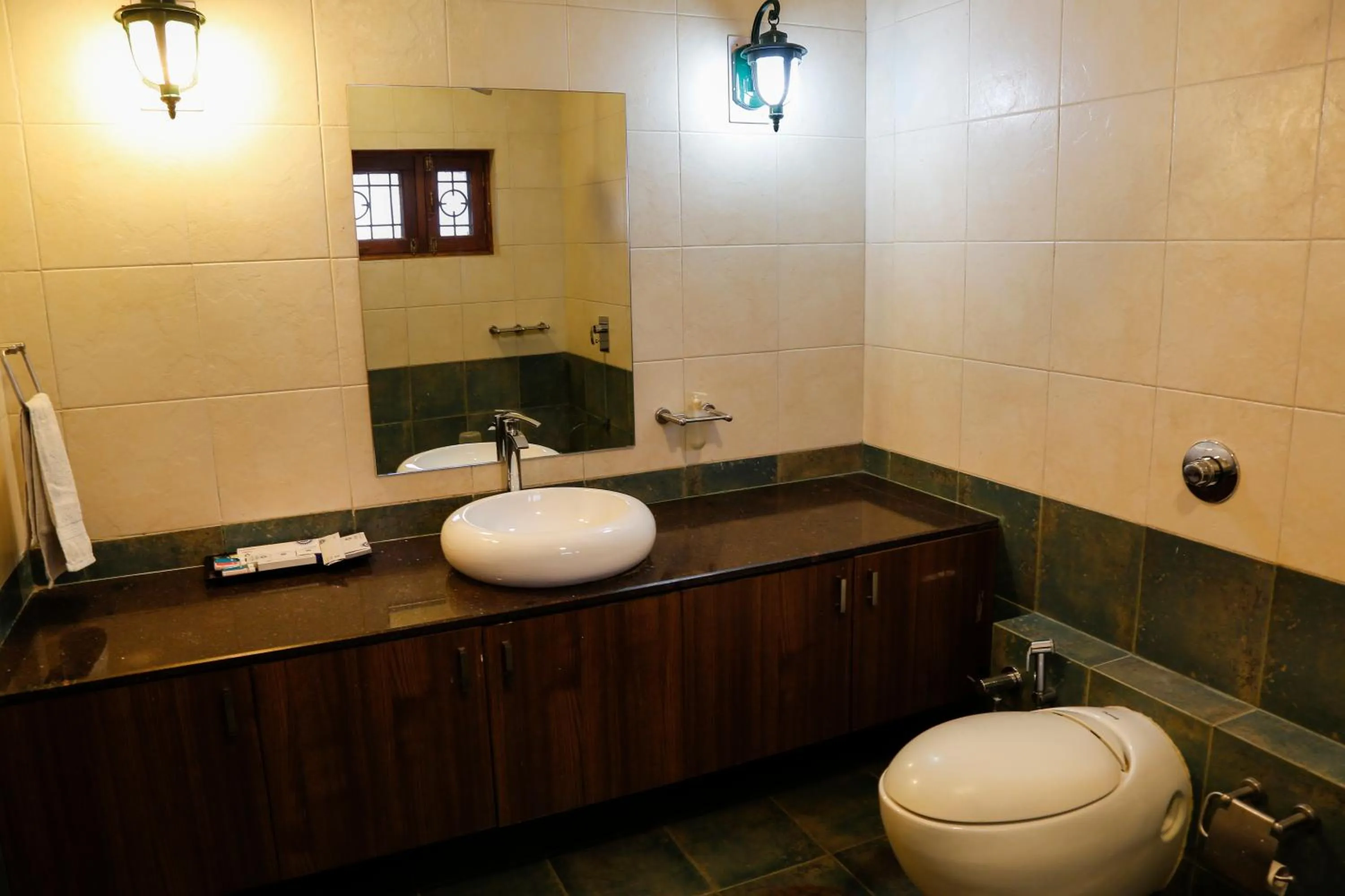 Bathroom in The Colonial Manek Manor By SAH