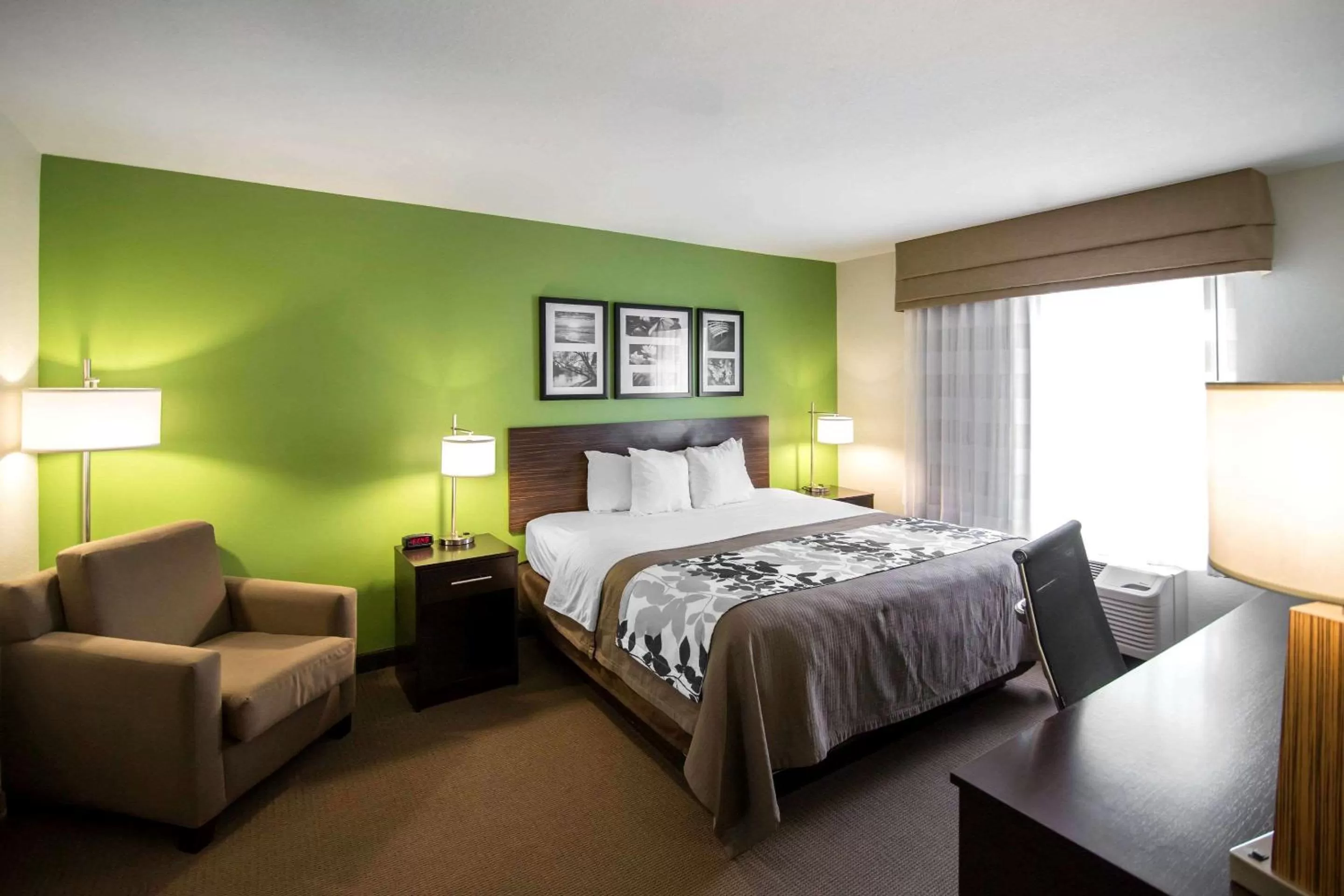 Photo of the whole room, Bed in Sleep Inn & Suites Haysville - Wichita South