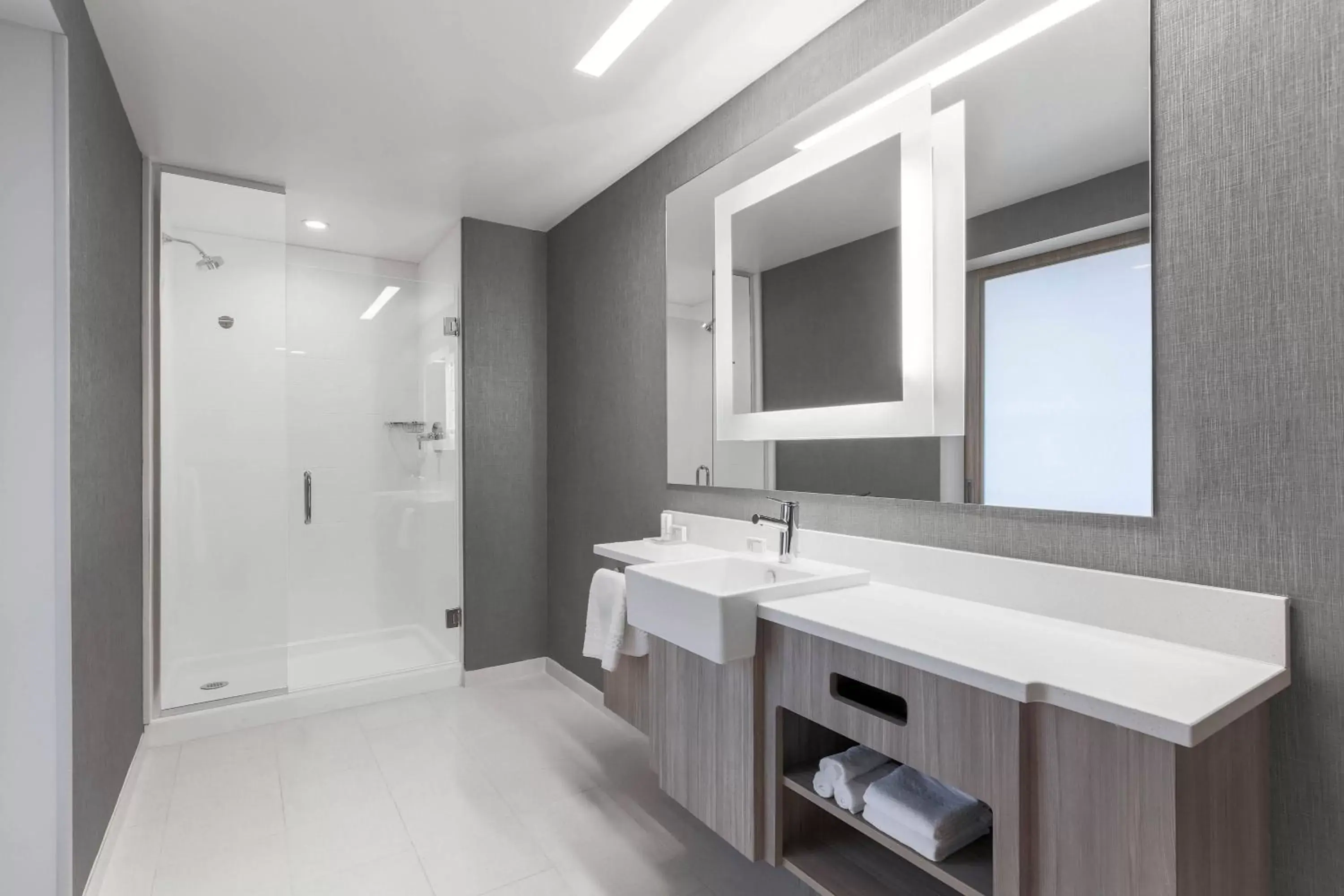 Bathroom in SpringHill Suites by Marriott Auburn