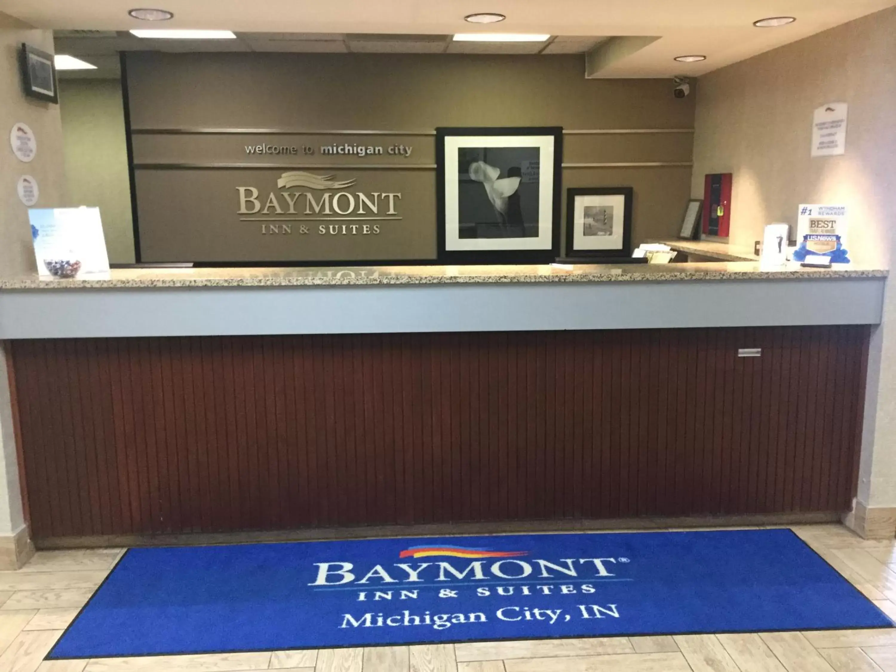 Property logo or sign, Lobby/Reception in Baymont by Wyndham Michigan City