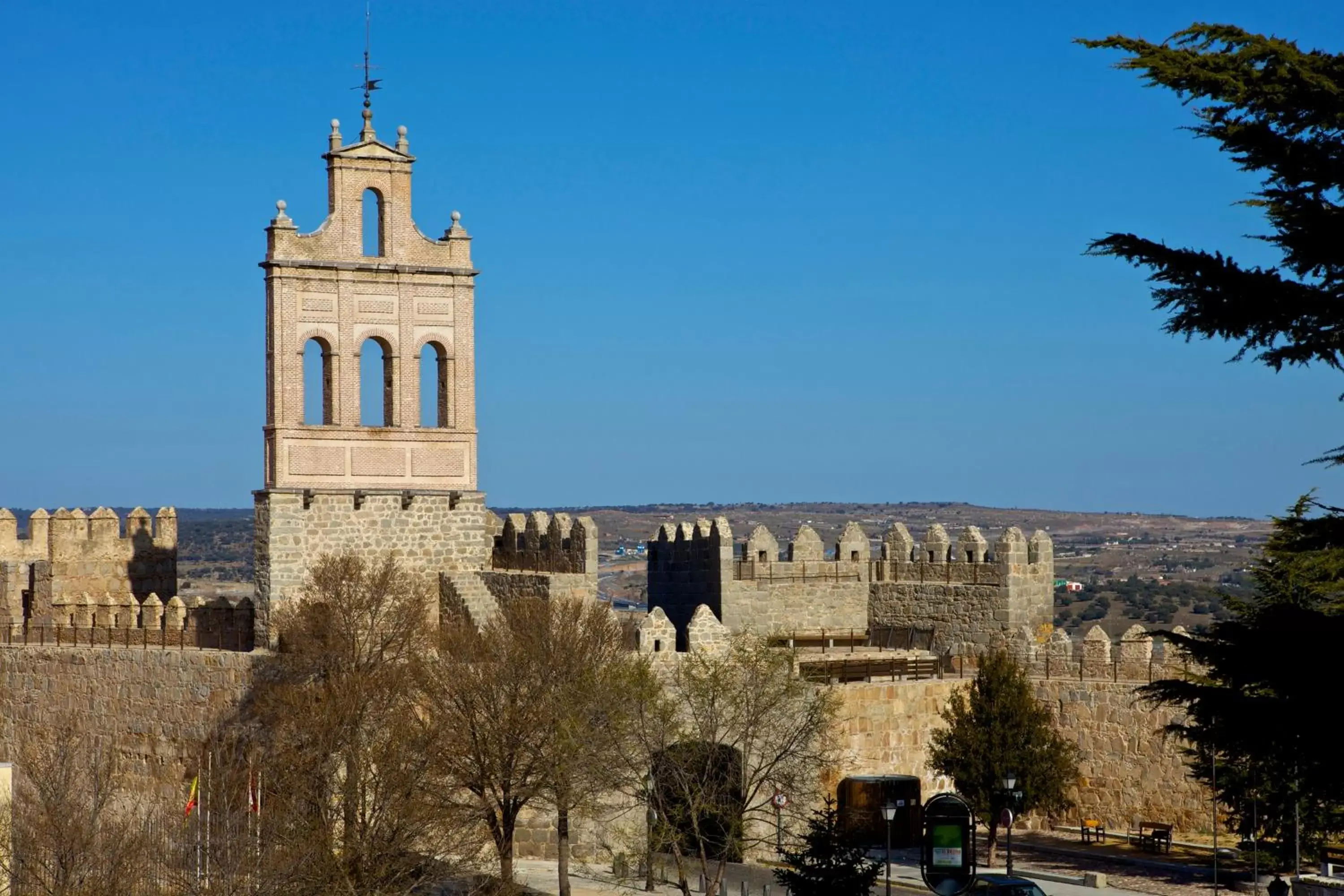 View (from property/room) in Parador de Ávila