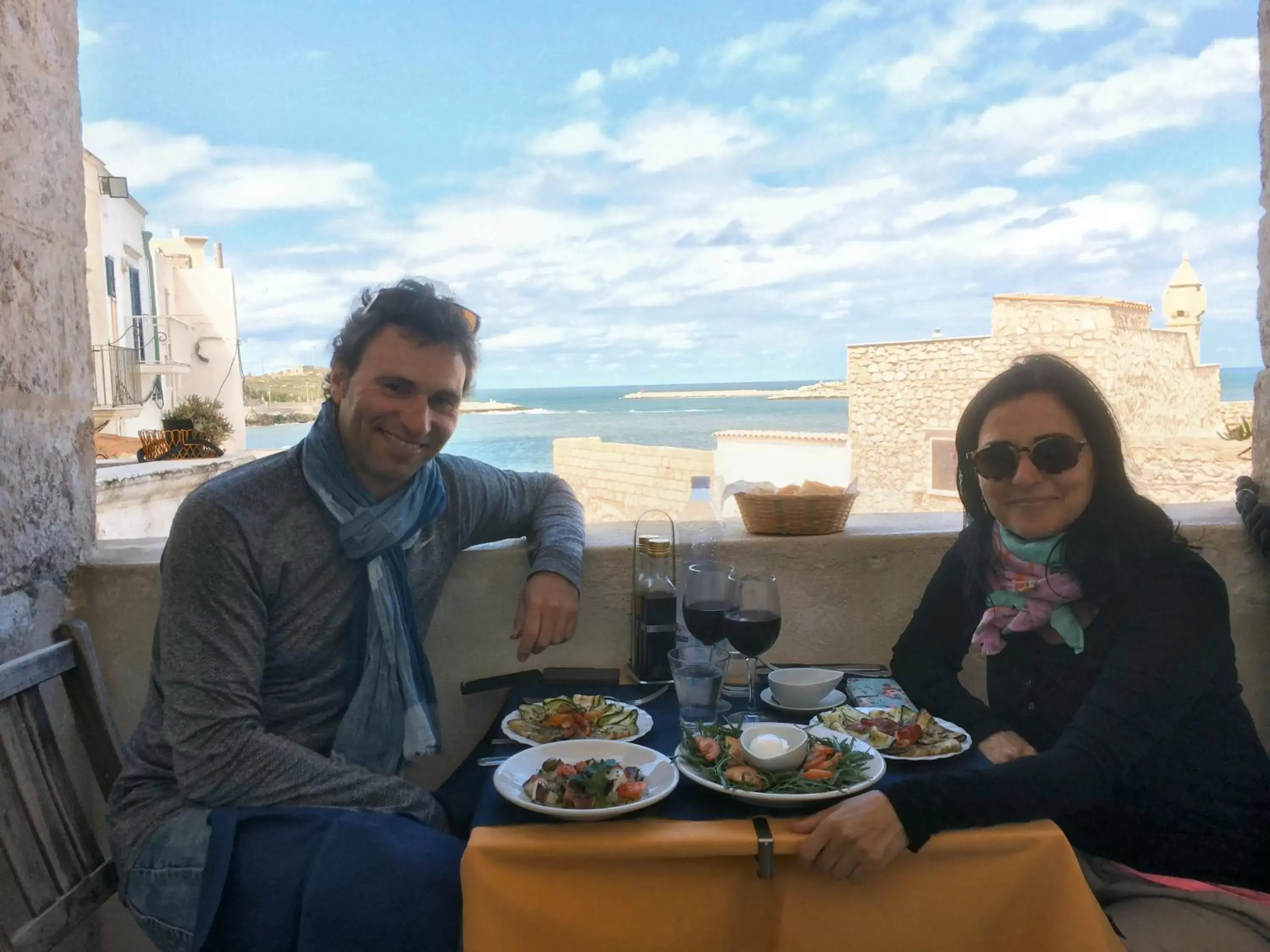 Sea view, Guests in Rocca Sul Mare Hotel