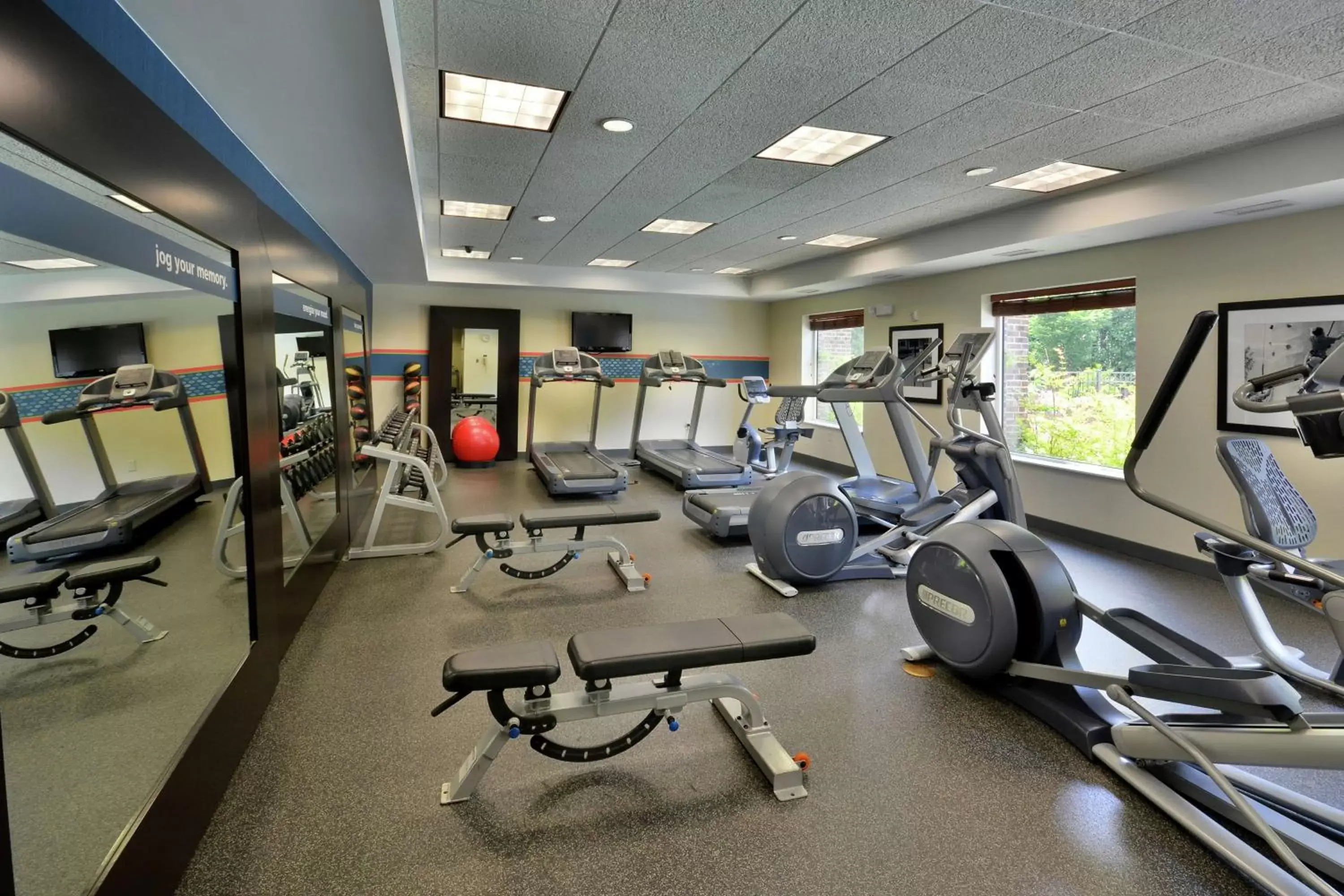 Fitness centre/facilities, Fitness Center/Facilities in Hampton Inn & Suites Huntersville