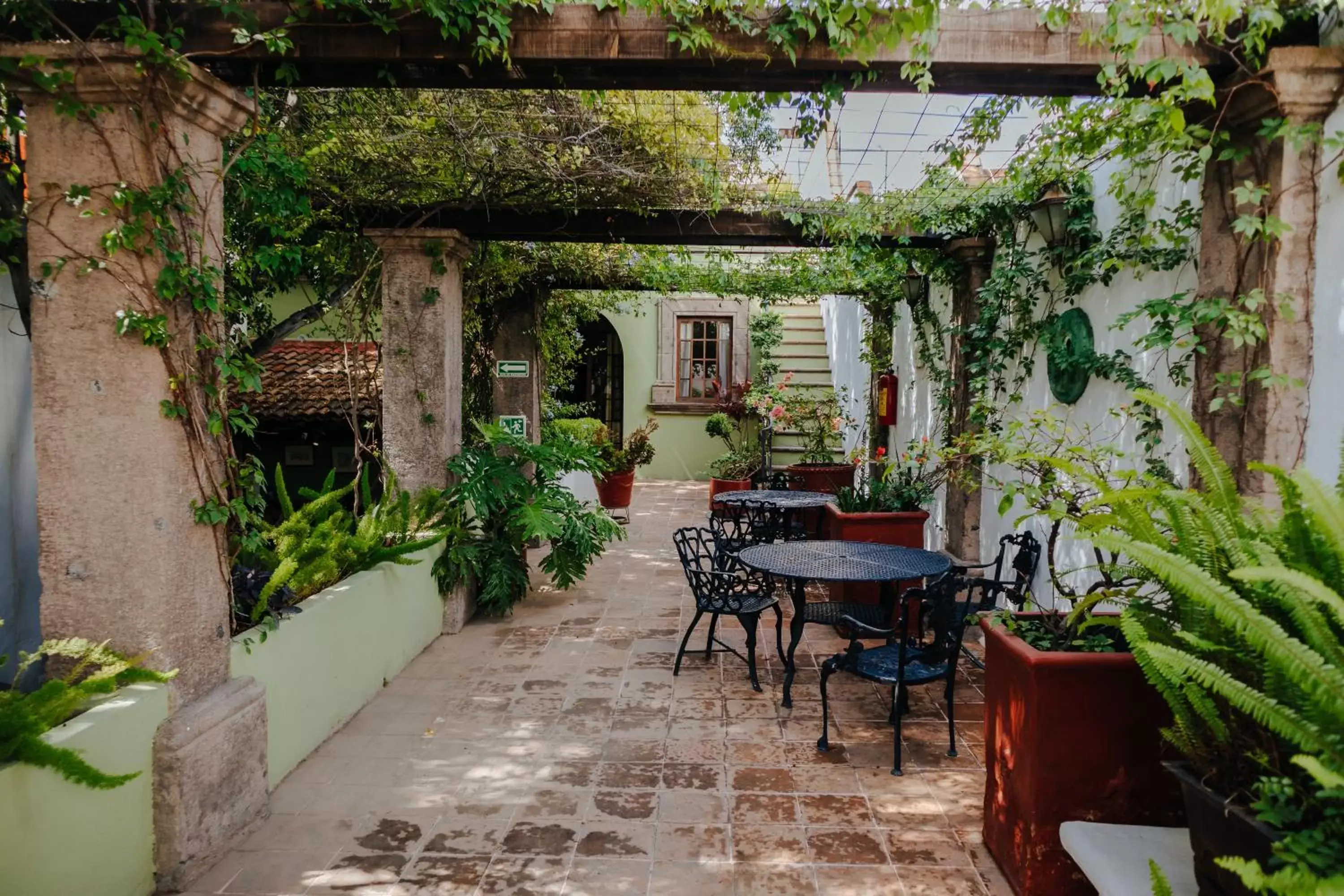 Patio, Restaurant/Places to Eat in Casa Quetzal