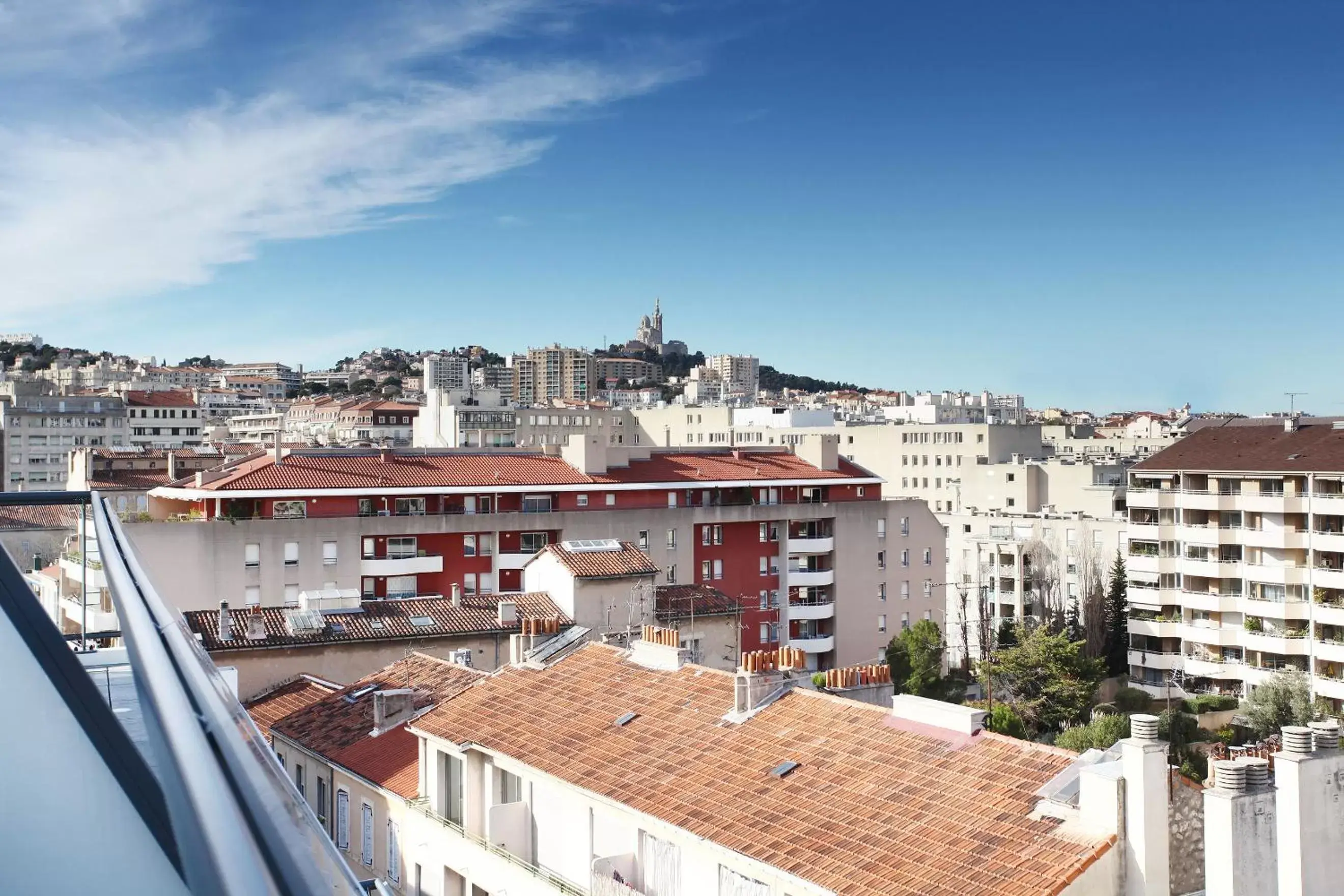 City view in Odalys City Marseille Prado Castellane