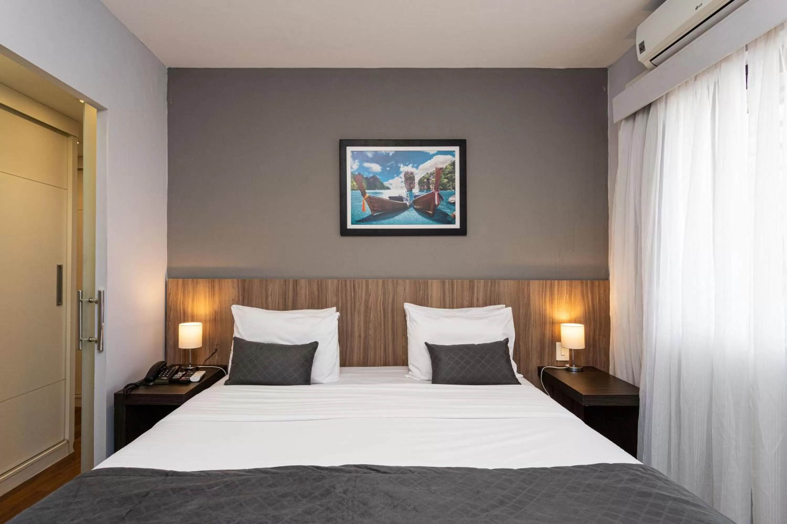 Bed in H4 La Residence Paulista