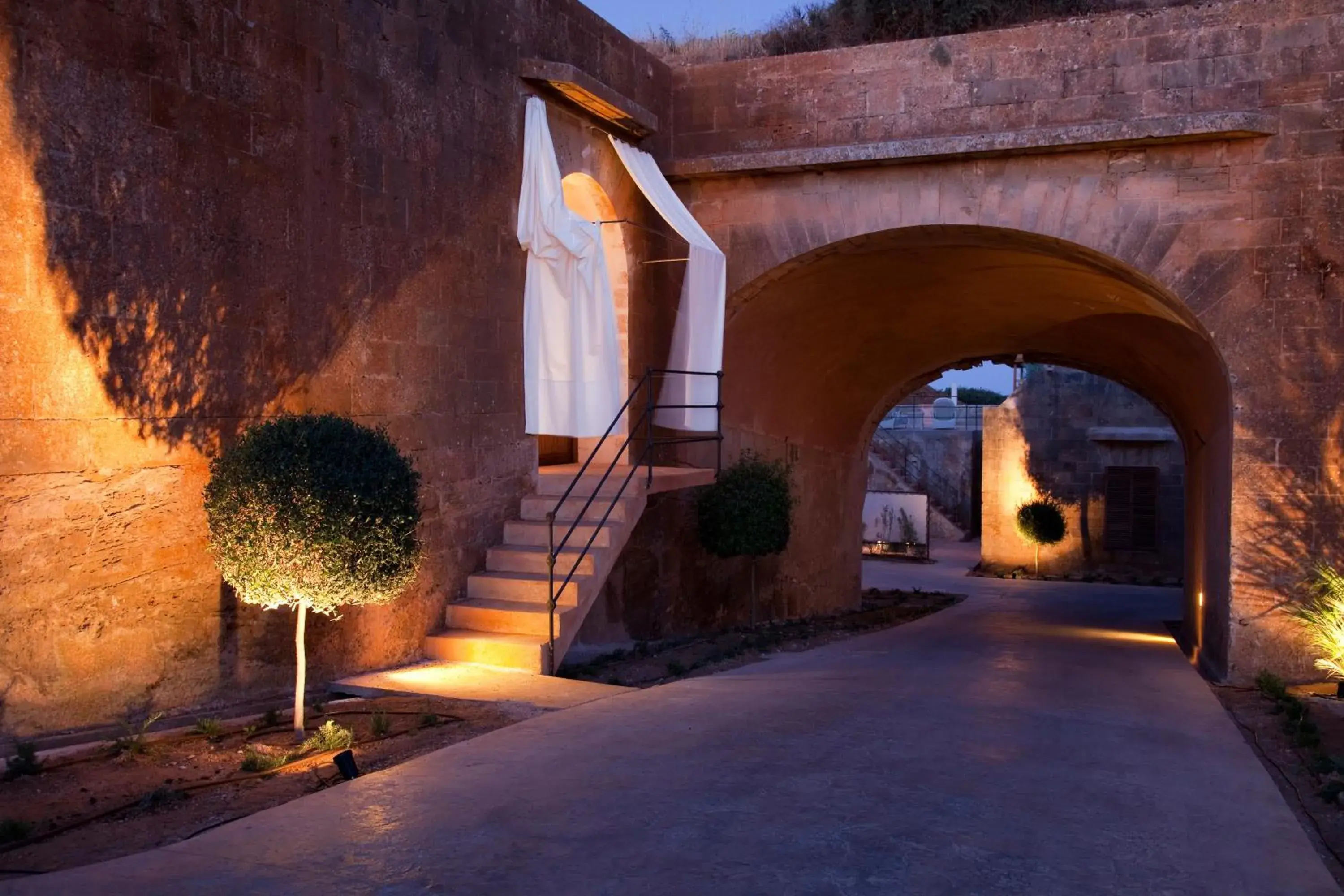 Facade/entrance in Cap Rocat, a Small Luxury Hotel of the World