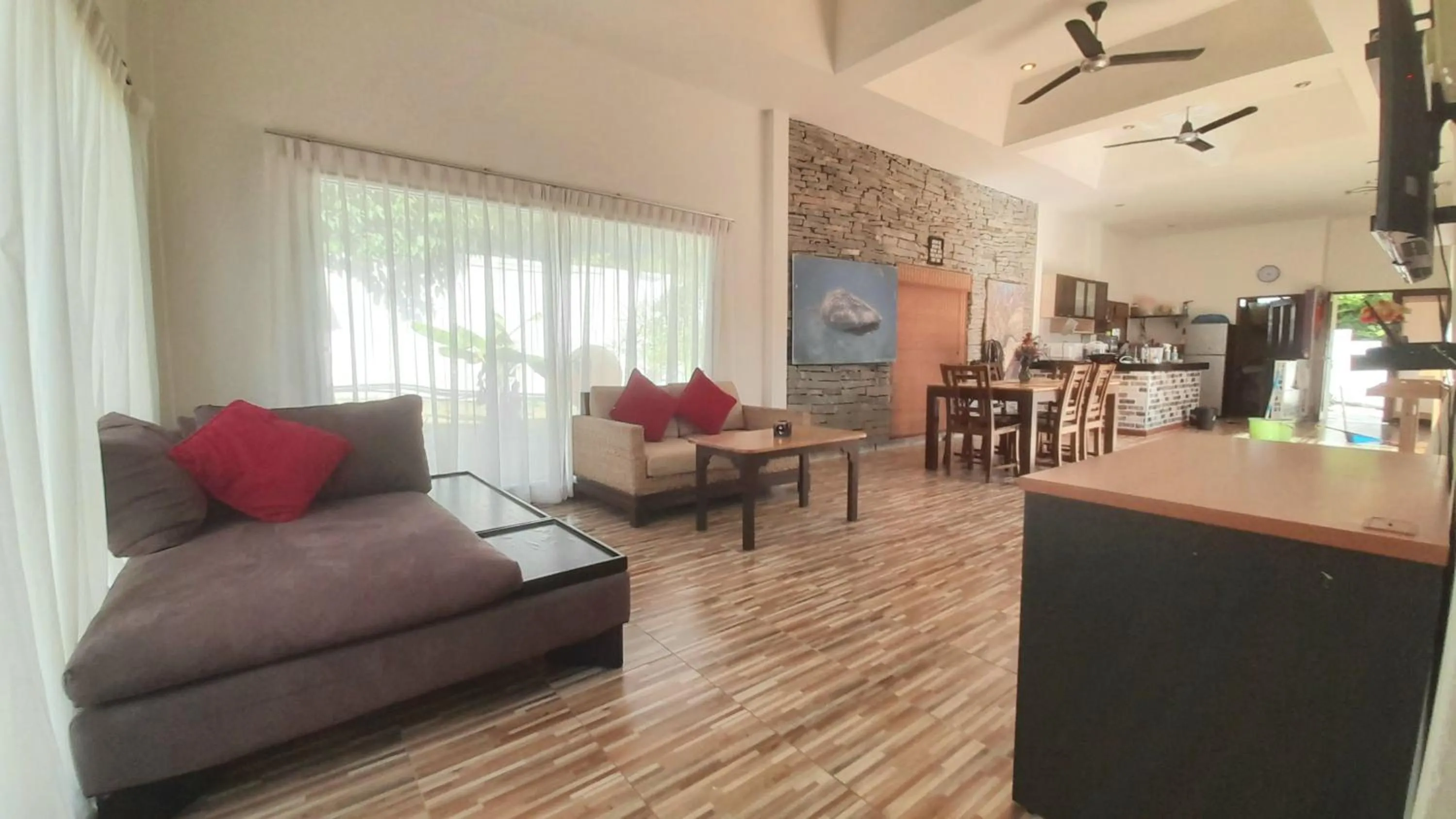 Living room, Seating Area in Samui Diving Resort