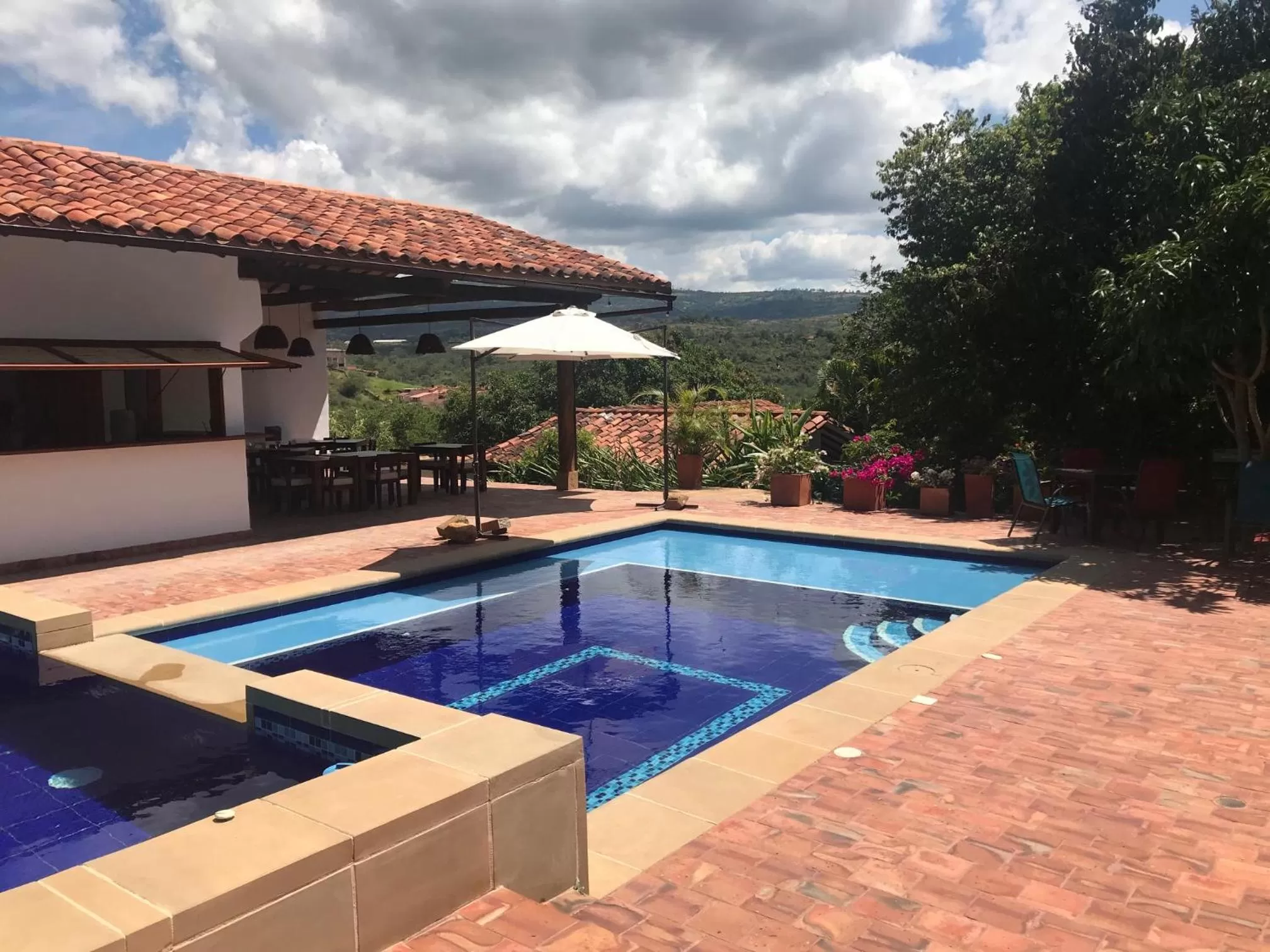 Swimming pool in Achiotte by Masaya Collection