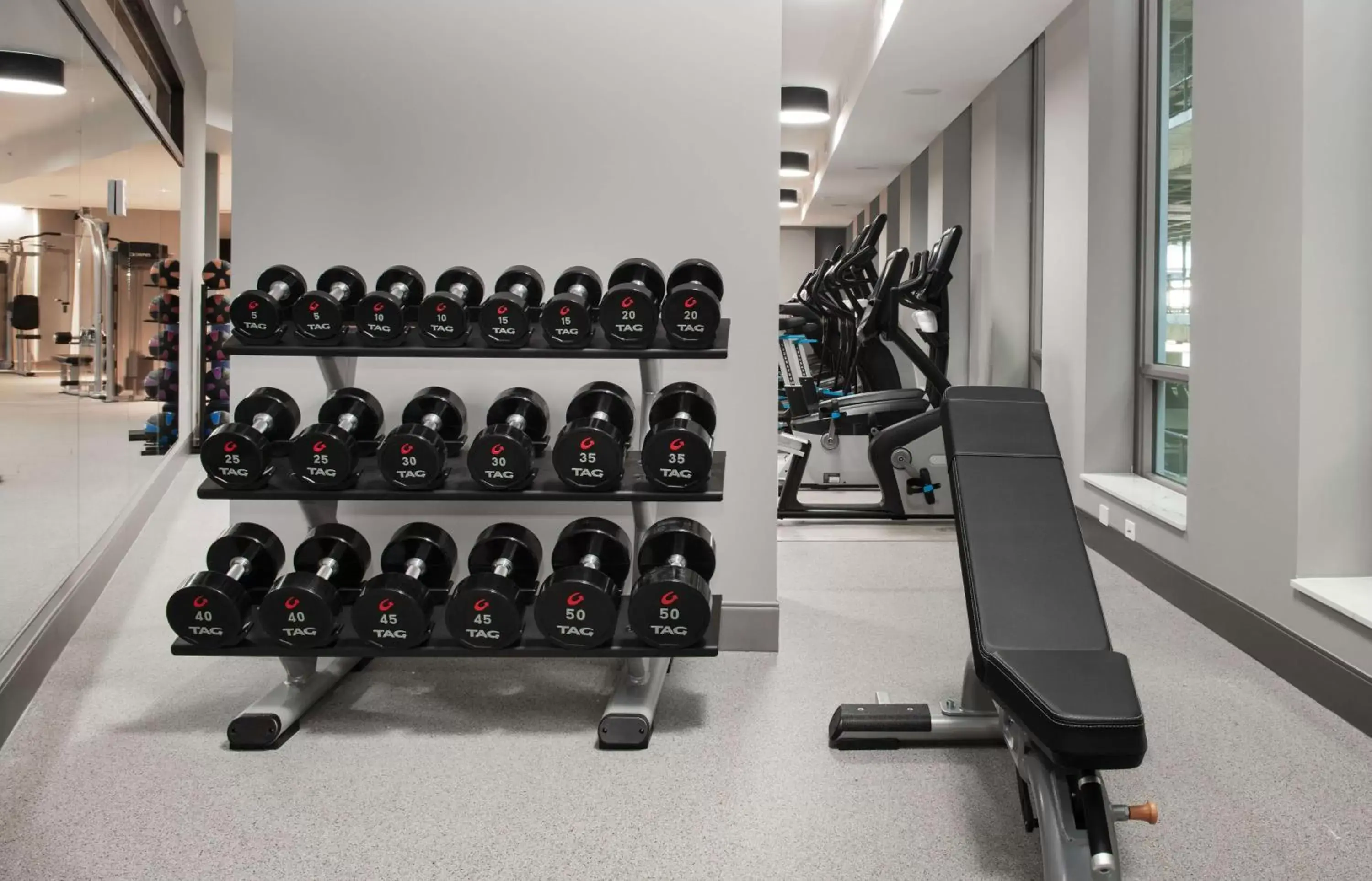 Fitness centre/facilities, Fitness Center/Facilities in The Charter Hotel Seattle, Curio Collection By Hilton