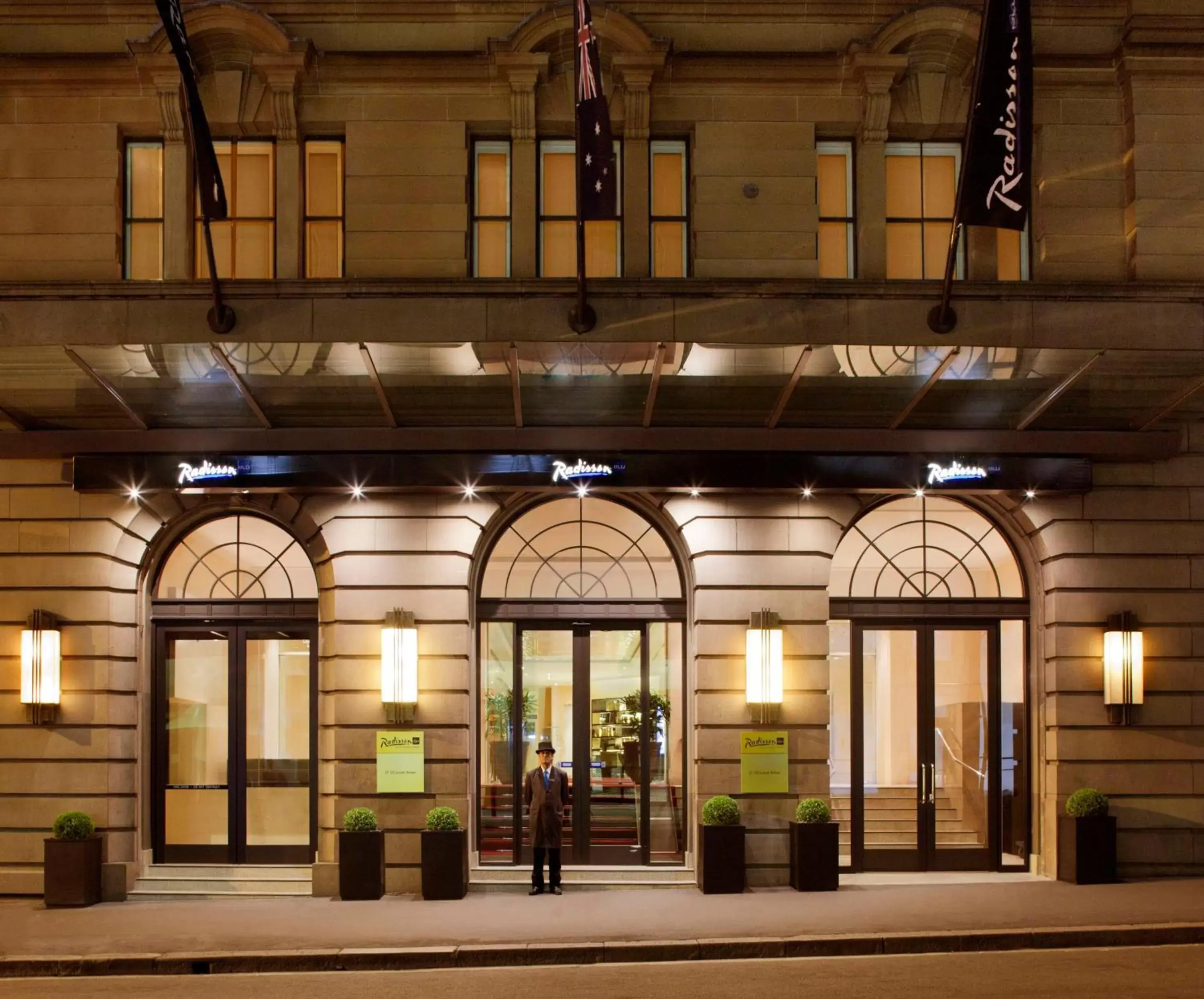 Property building, Facade/Entrance in Radisson Blu Plaza Hotel Sydney