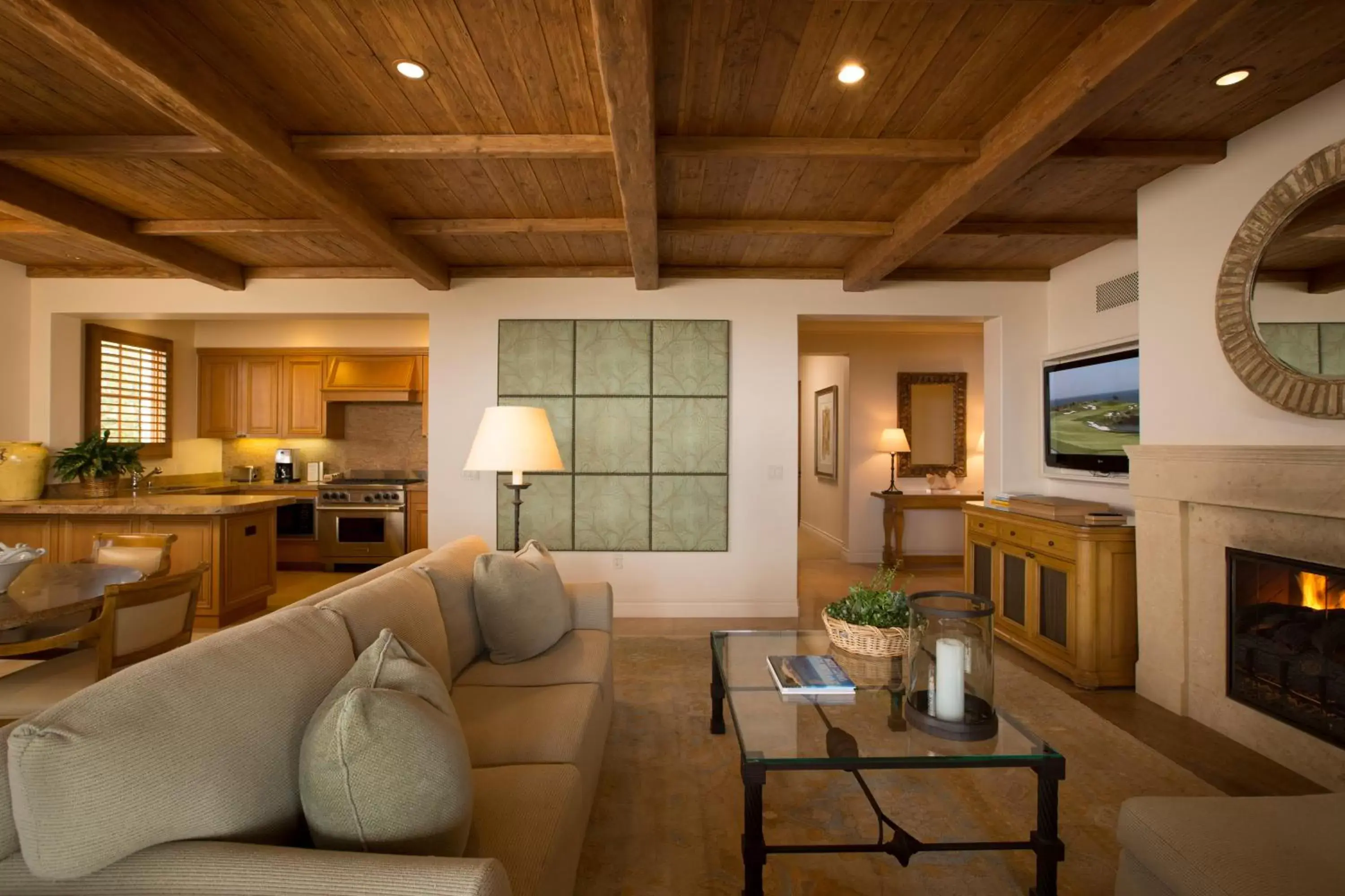 Living room, Seating Area in Resort at Pelican Hill