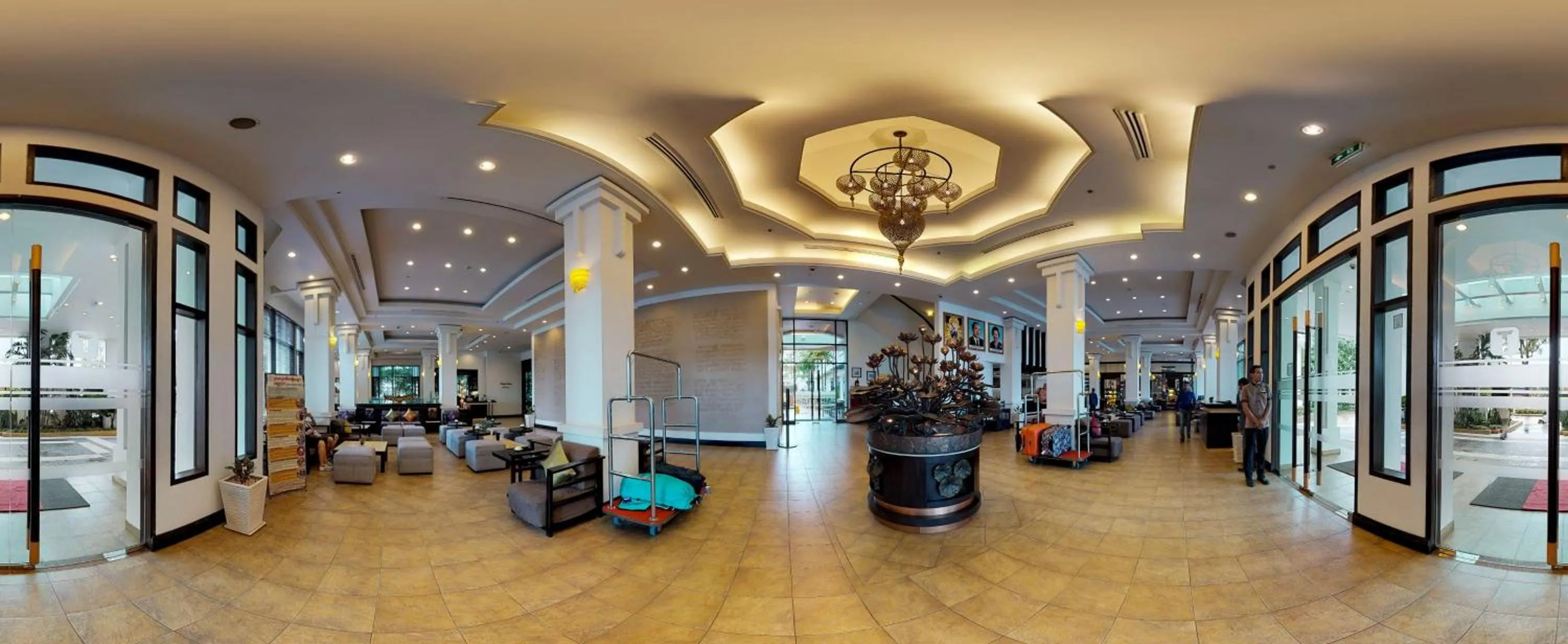 Lobby or reception in Tara Angkor Hotel