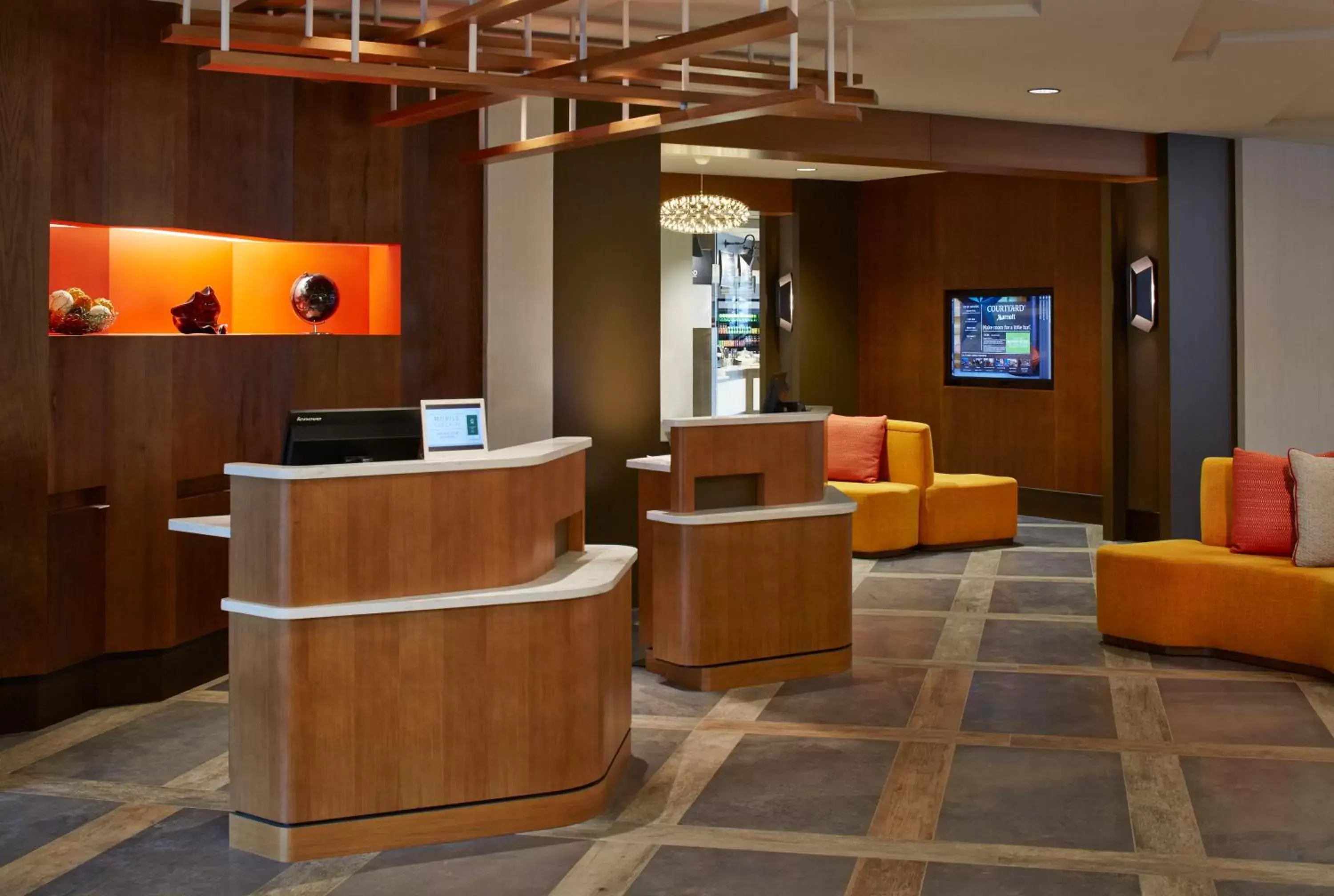 Lobby or reception in Courtyard by Marriott Lake George