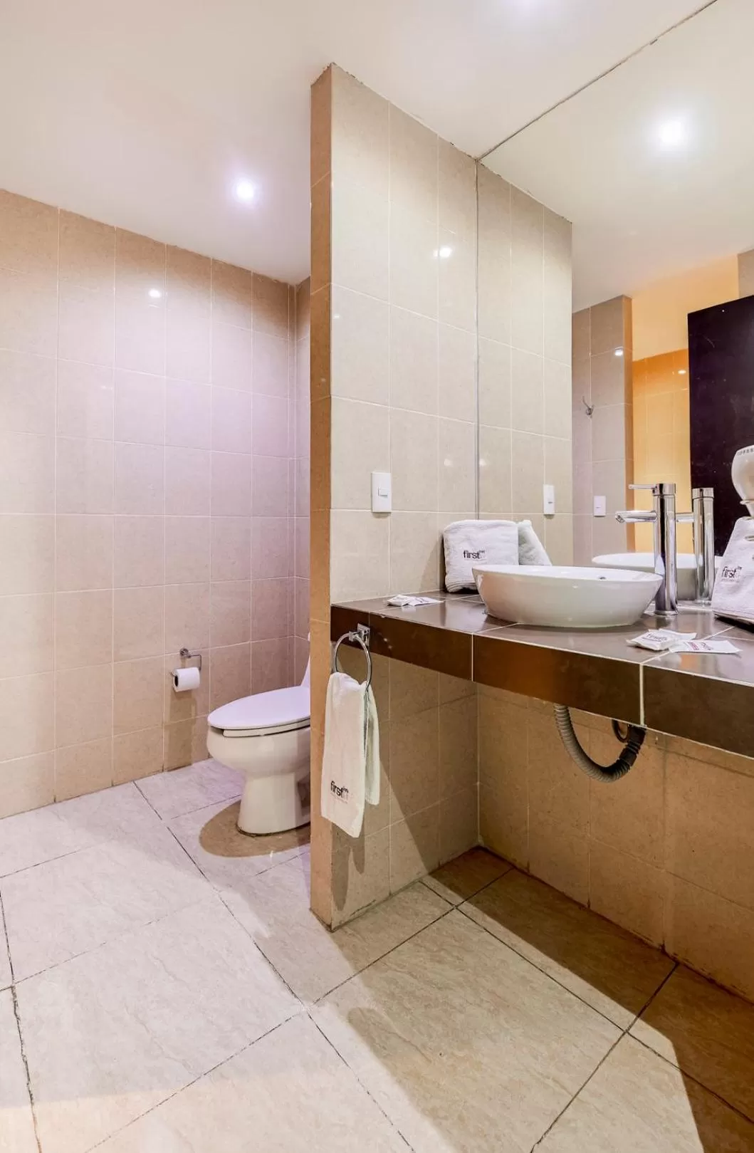 Toilet in First Inn Hotel & Business